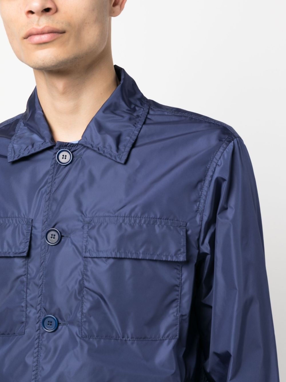 buttoned long-sleeve shirt - 5