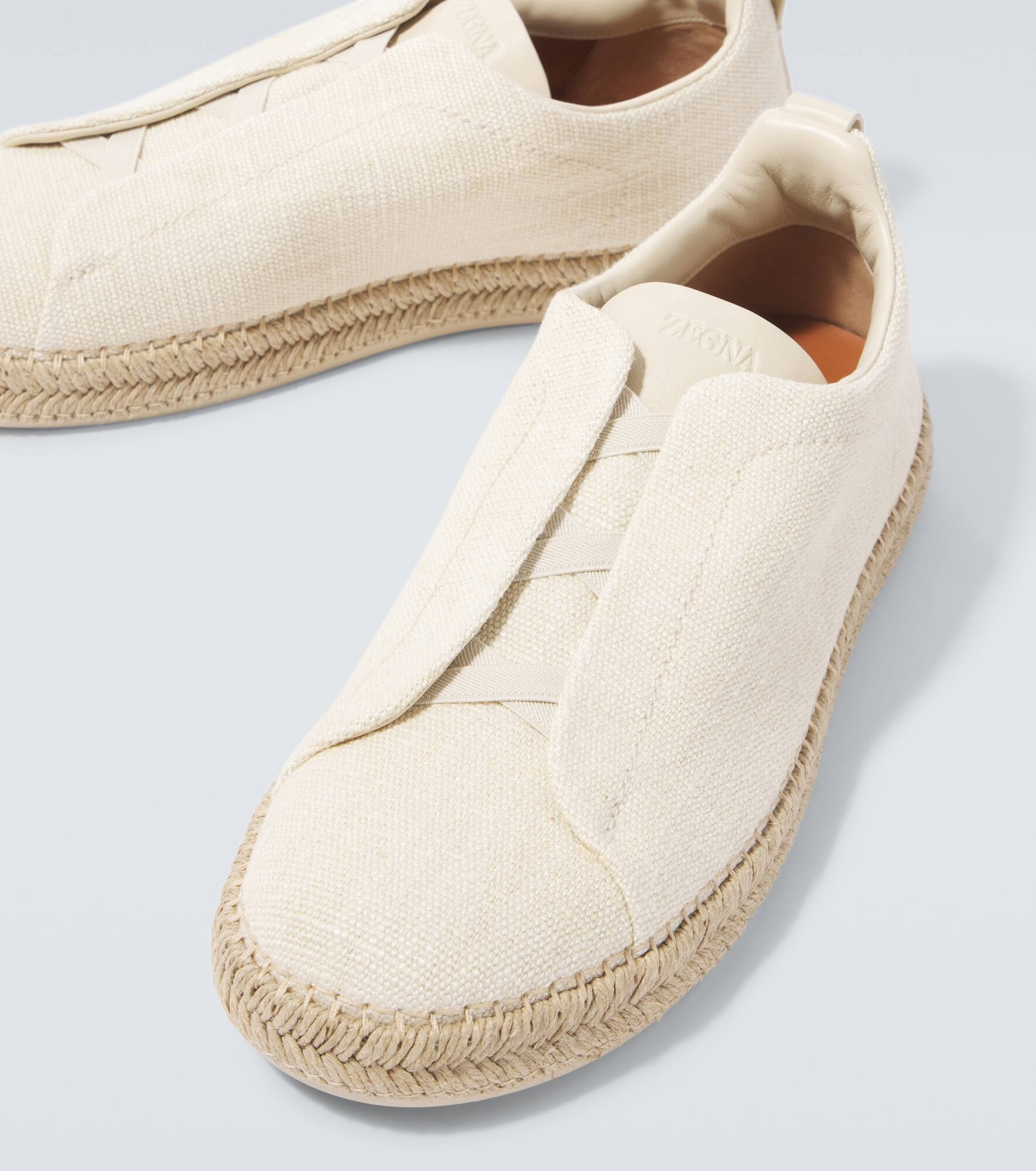 Triple Stitch slip-on shoes - 3