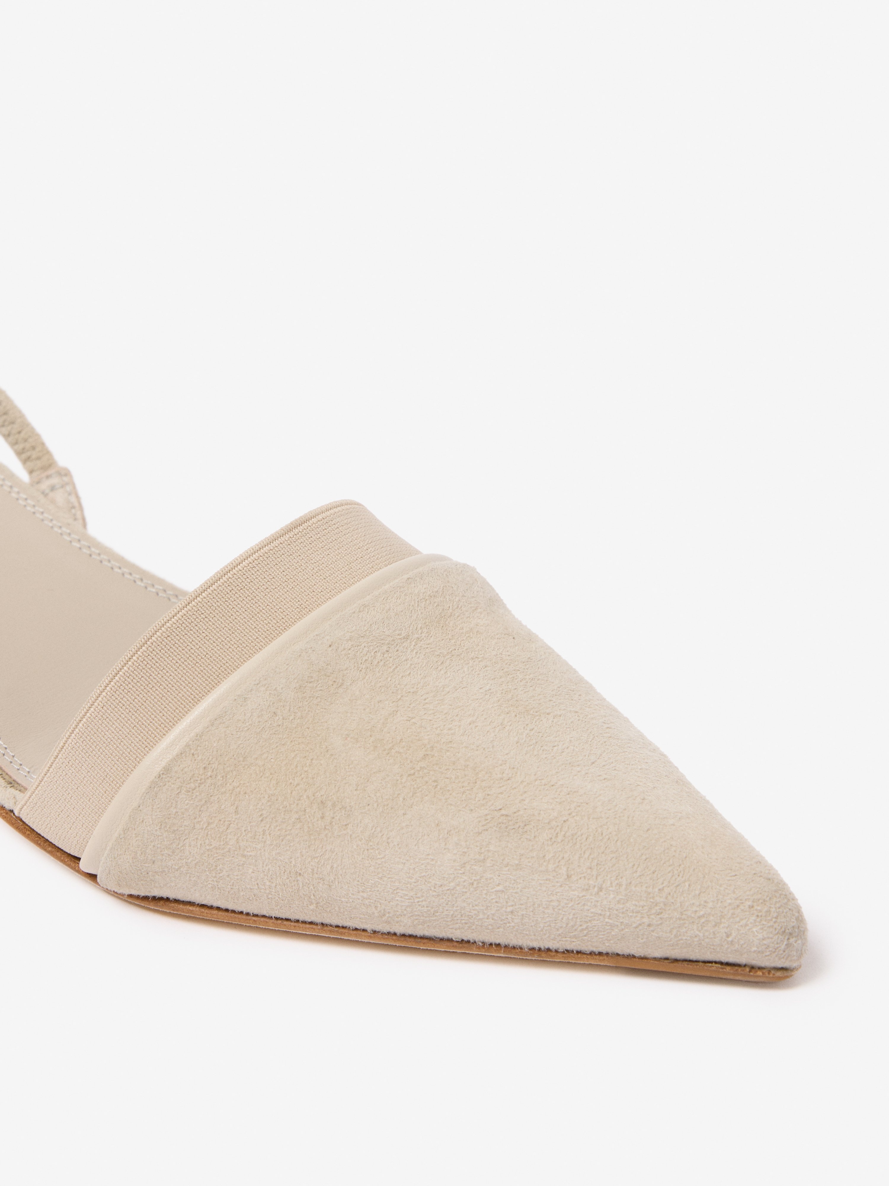 Suede slingback - 3