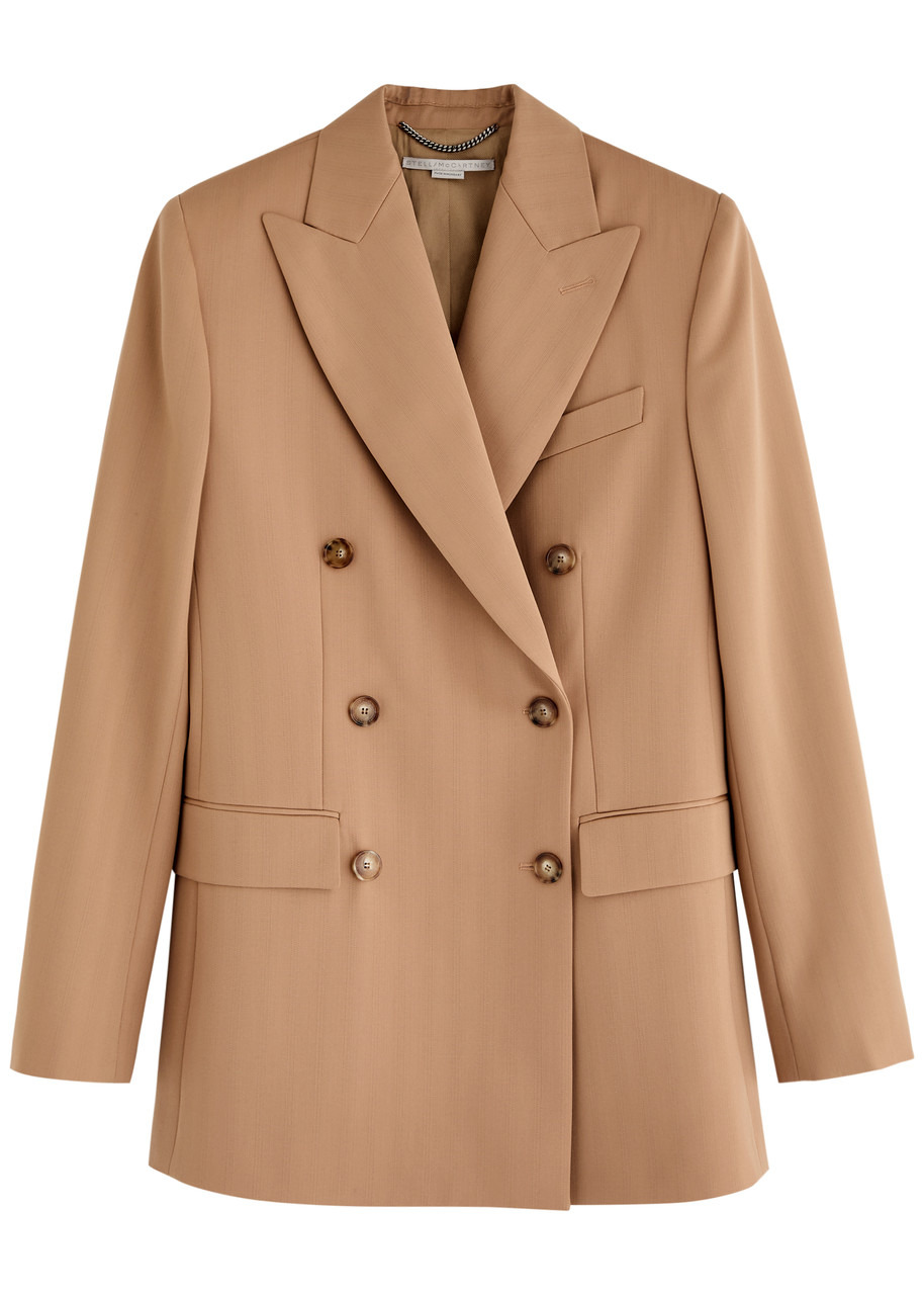 Stella Mccartney Double-breasted Wool-blend Blazer - 1
