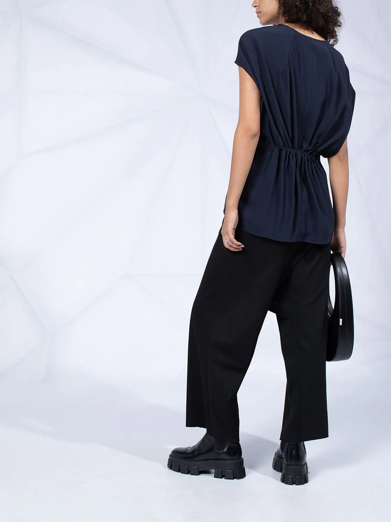gathered waist tunic 6
