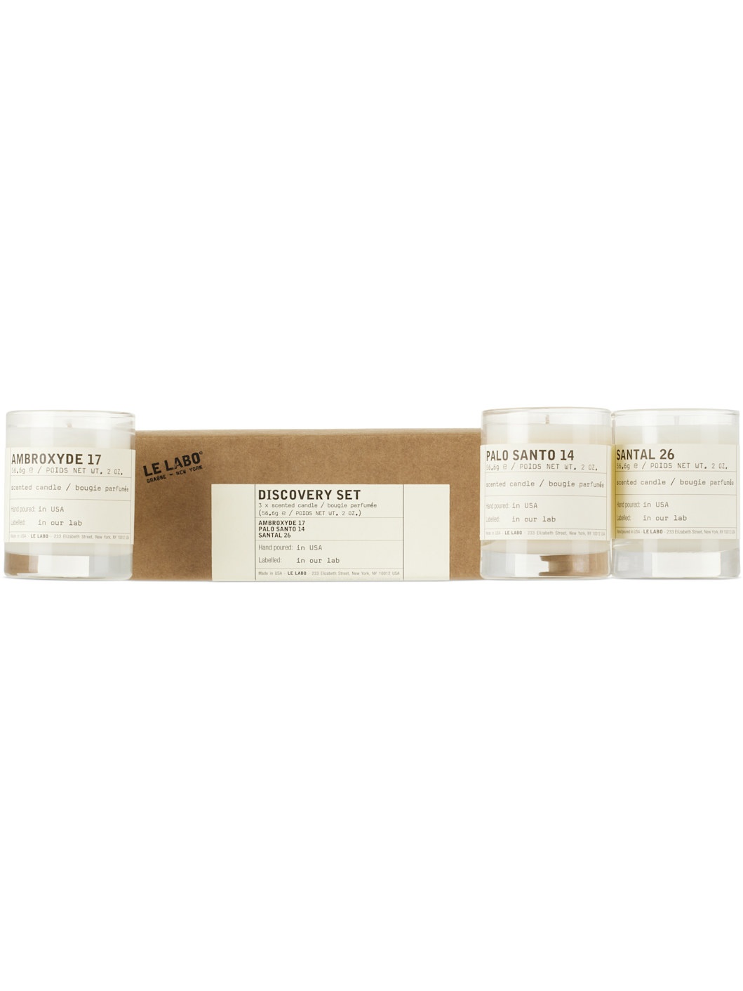 LE LABO キャンドル CANDLE DISCOVERY SET DISCOVERY SETS | Classic Candle | Le Labo Fragrances