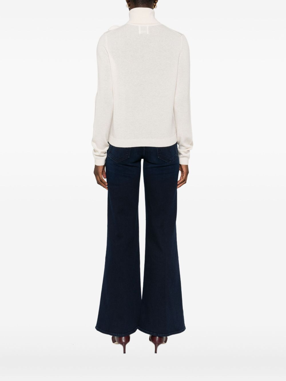embellished turtleneck sweater - 4