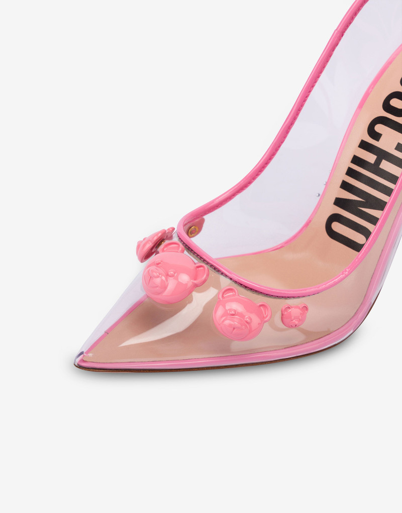 PVC TEDDY STUDS PUMPS 4