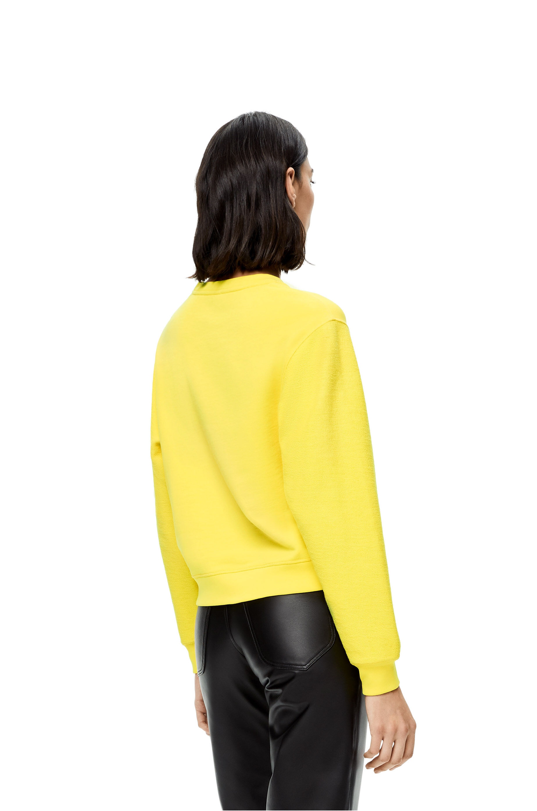 LOEWE Anagram embroidered sweatshirt in cotton - 4