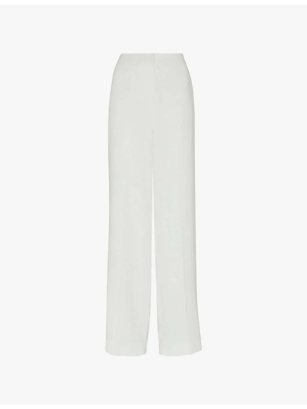 Andie straight-leg high-rise woven wedding trousers - 1