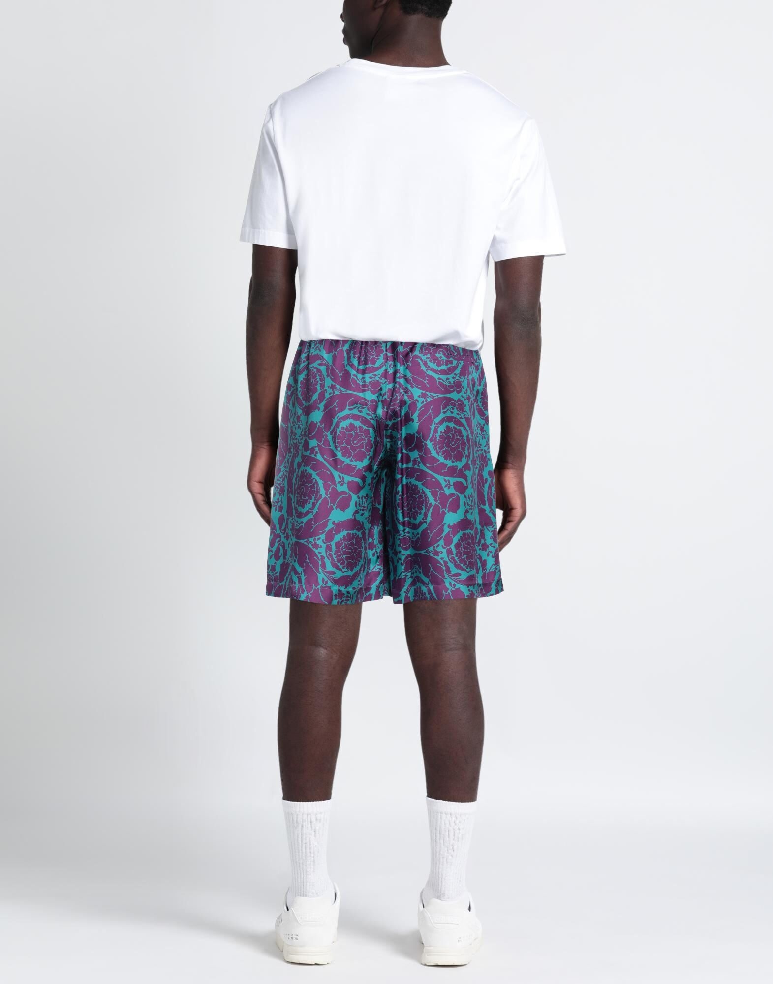 Turquoise Men's Shorts & Bermuda - 3