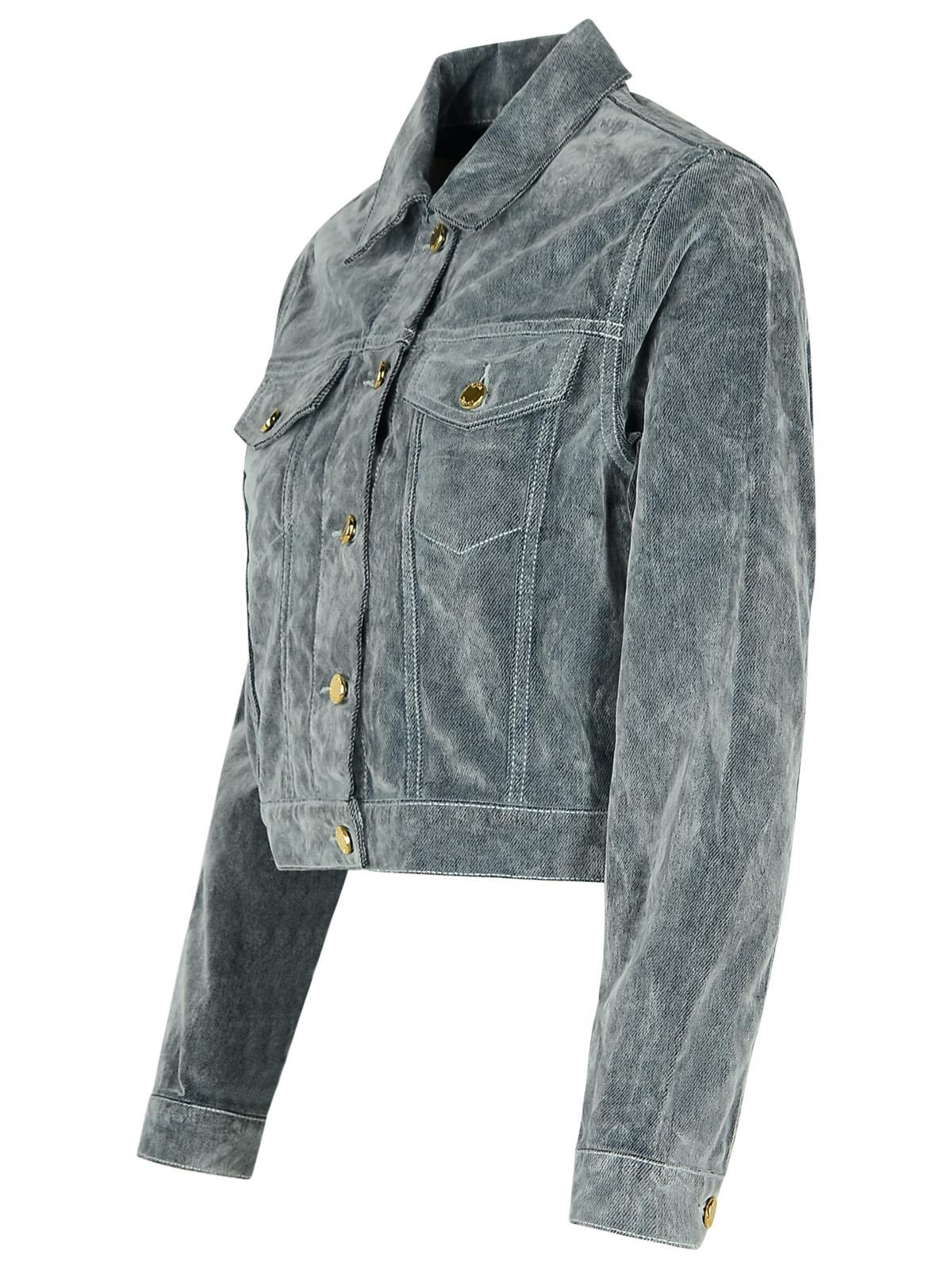 Casablanca Light Blue Cotton Blend Jacket Women - 2