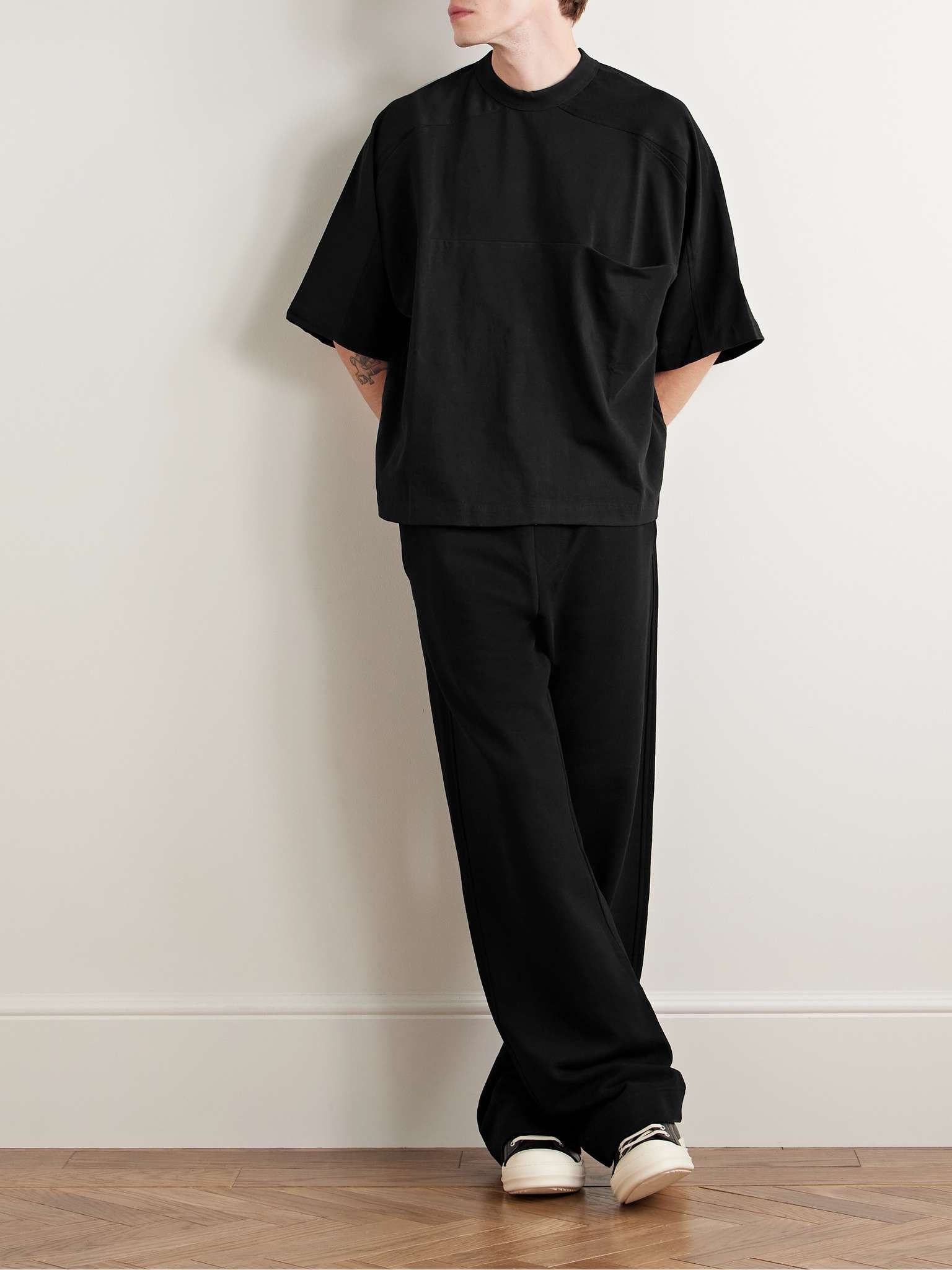 Panelled Organic Cotton-Jersey T-Shirt - 2