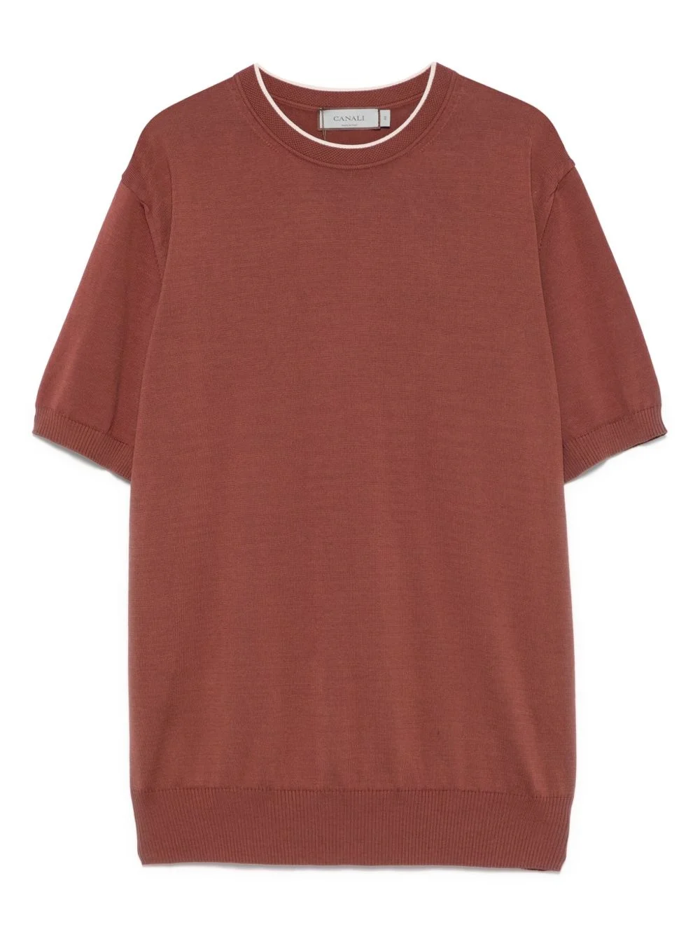 fine-knit T-shirt - 1