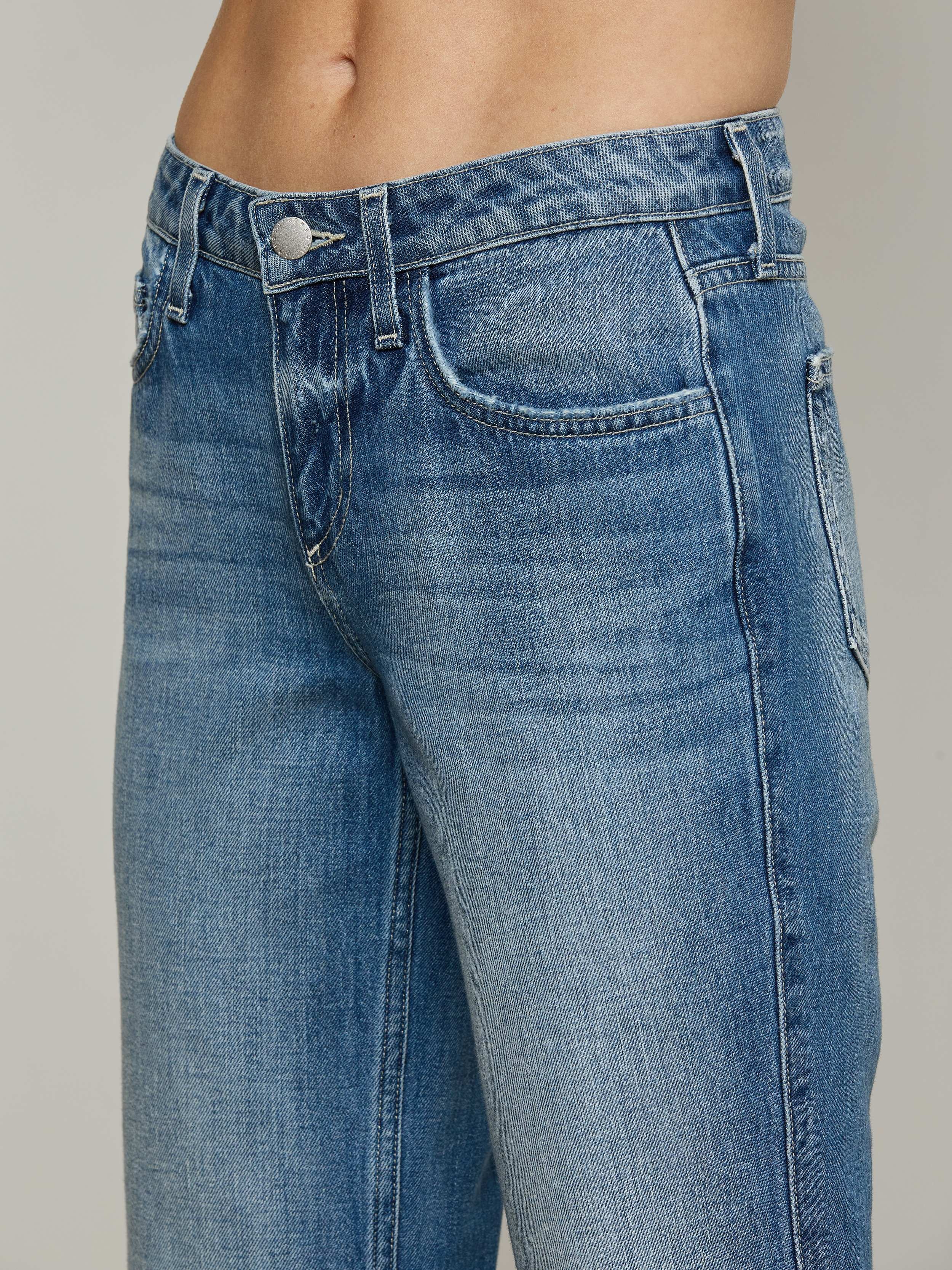 Nevia Slouchy Straight-Leg Jean - 4