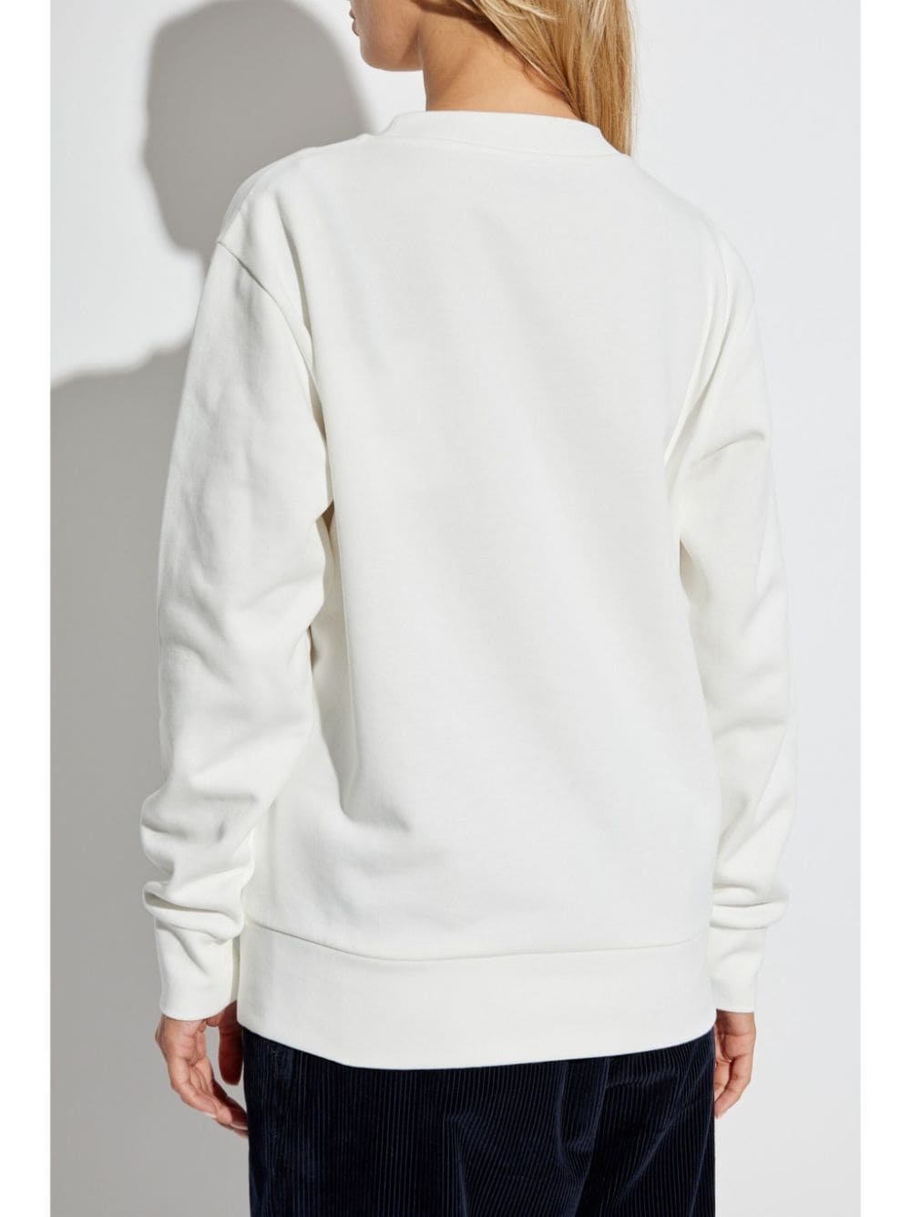 crystal-embellished sweatshirt - 4