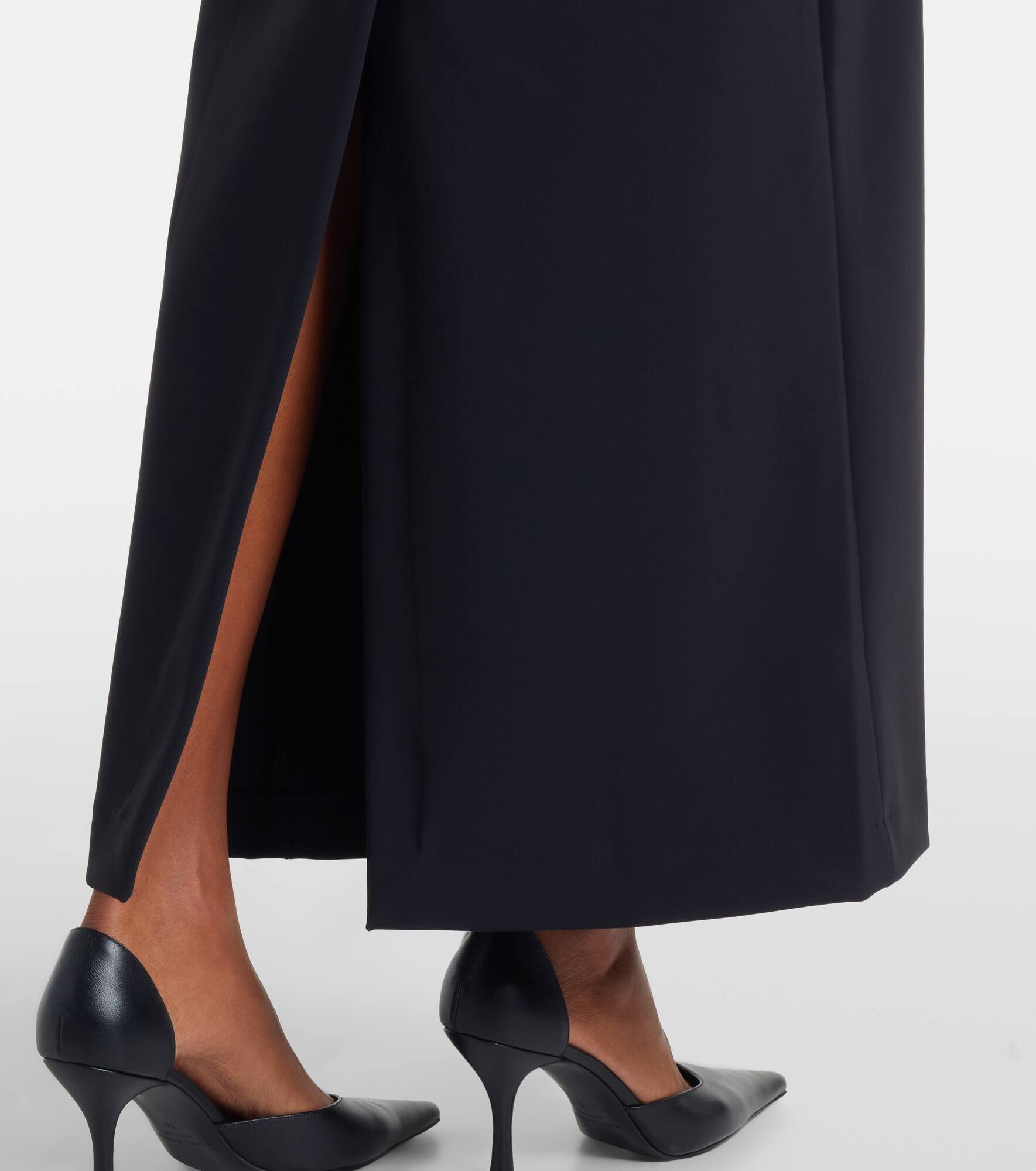Crêpe maxi dress - 5