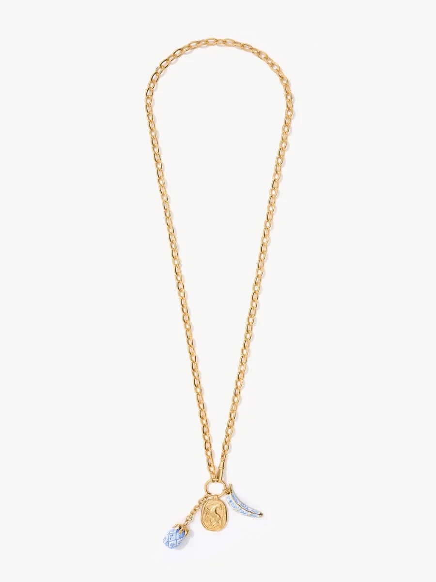 THE CHLOÉ BLOOMCRAFT PENDANT NECKLACE - 1