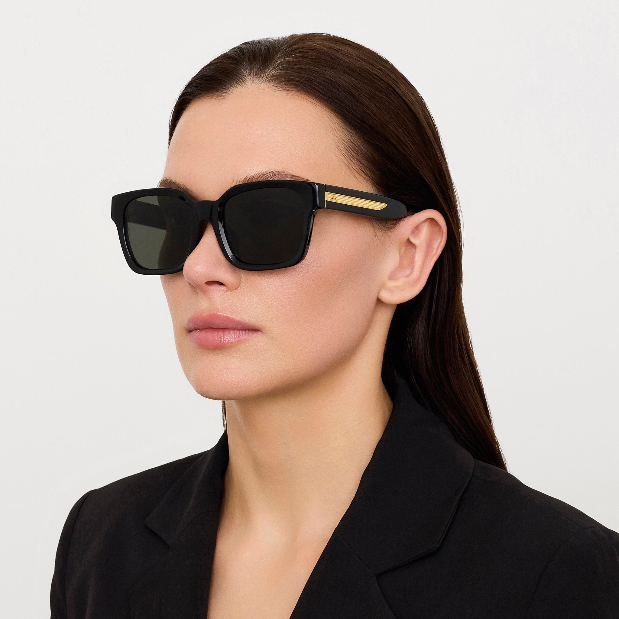 Nathan Sunglasses in Black - 6
