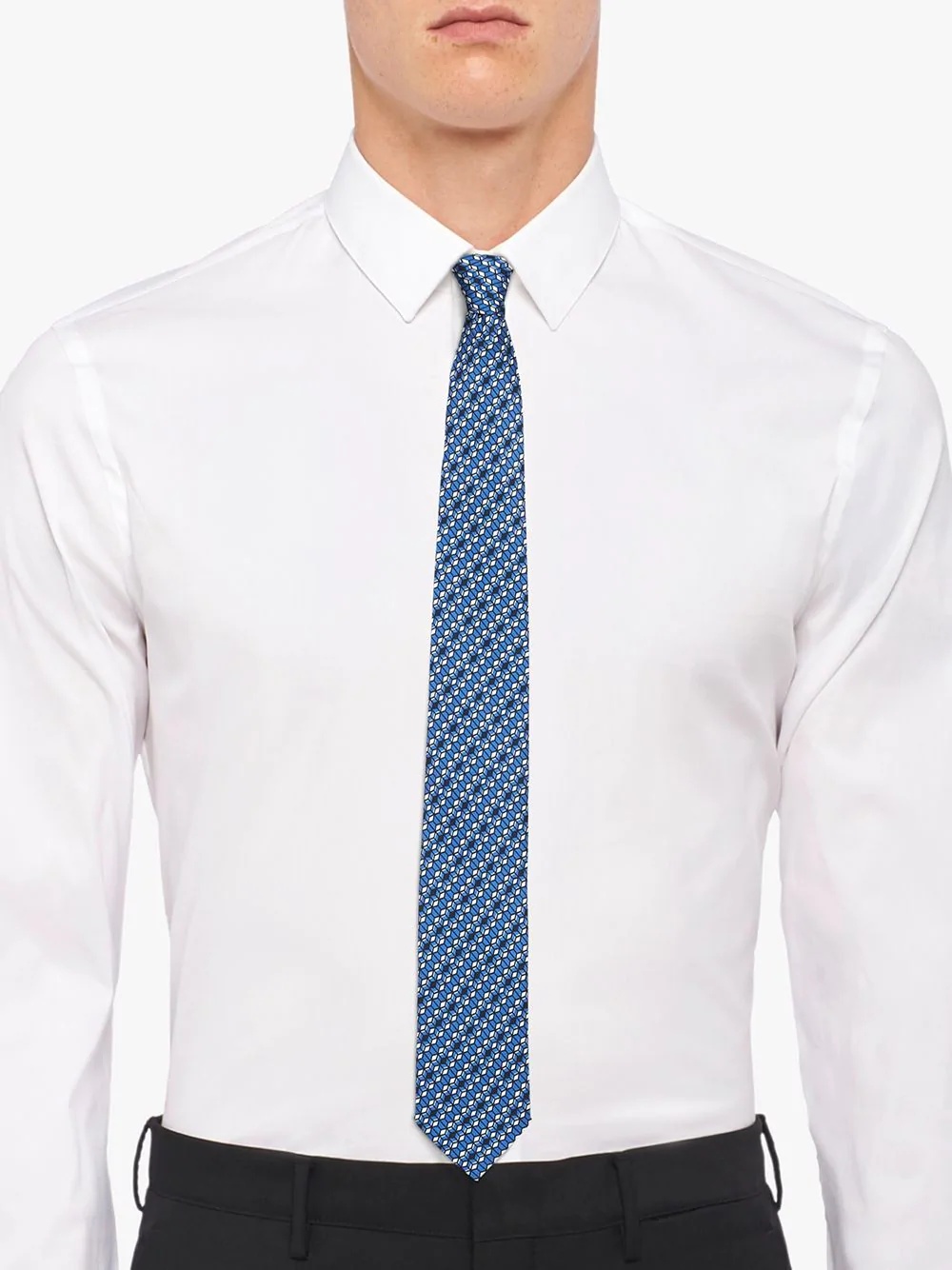 geometric pattern tie - 3