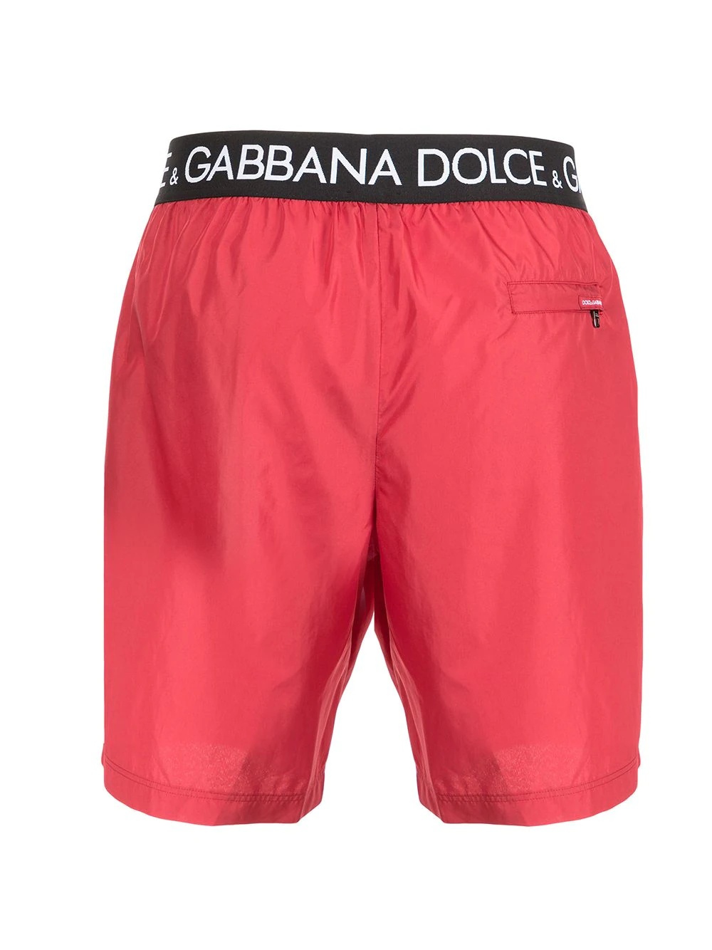 logo-waistband swim shorts - 2