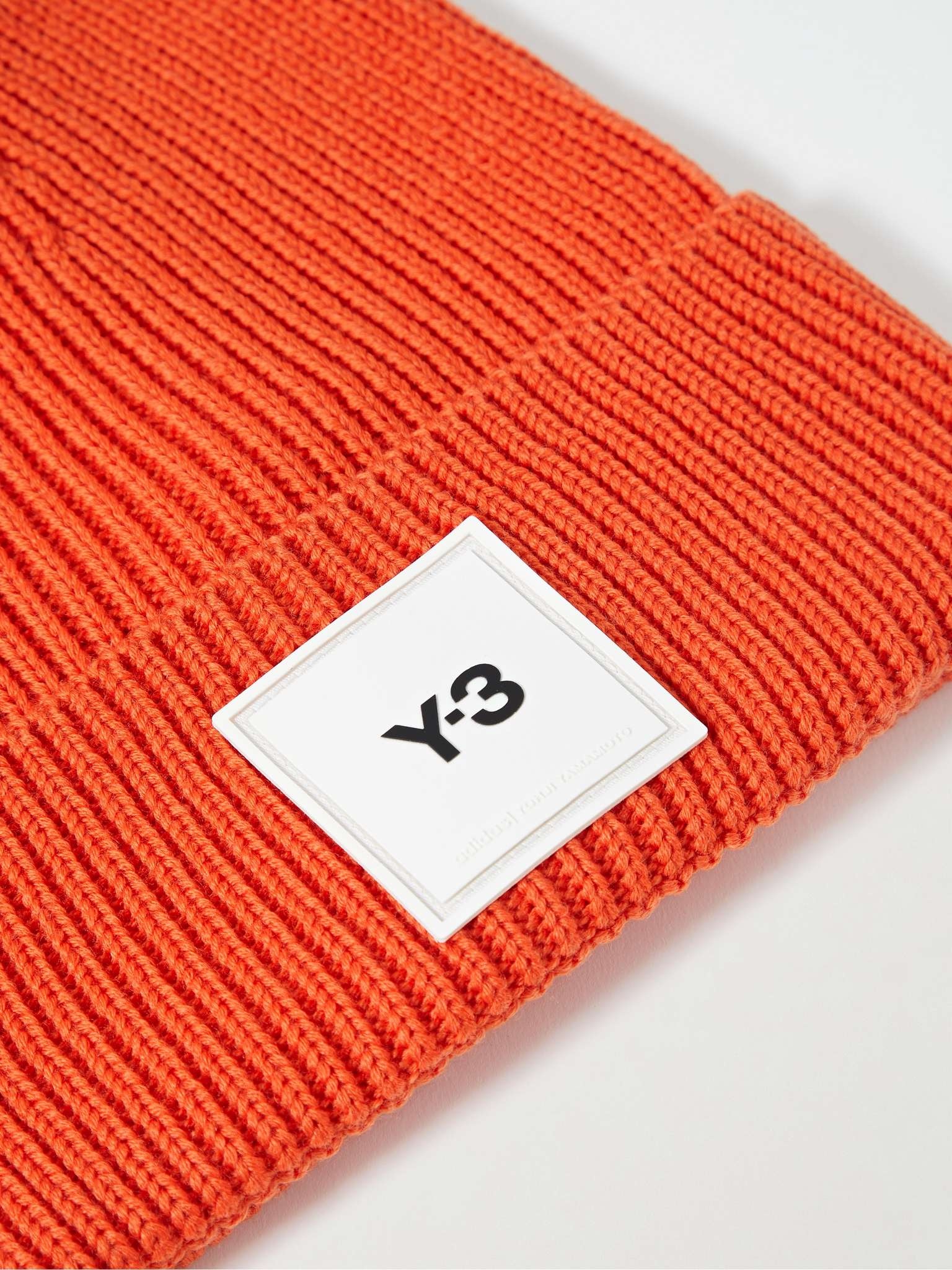 Logo-Appliquéd Ribbed Merino Wool Beanie - 3