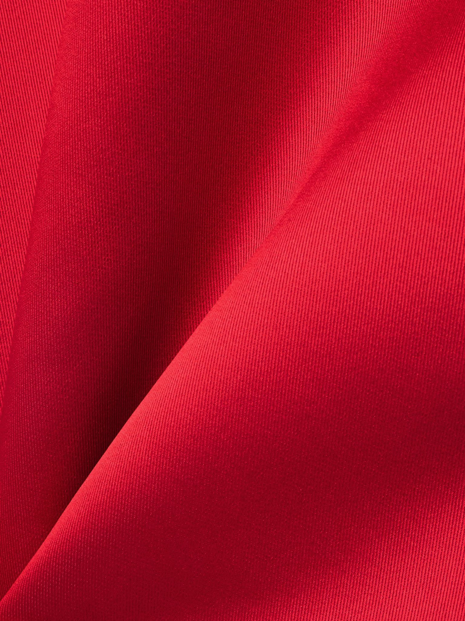 Silk-gabardine mini dress Red - 4