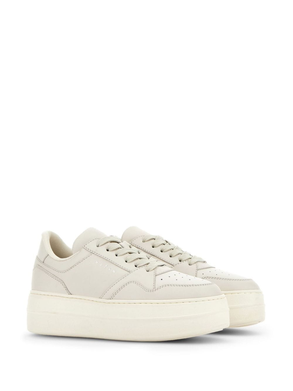 H670 flatform leather sneakers - 2