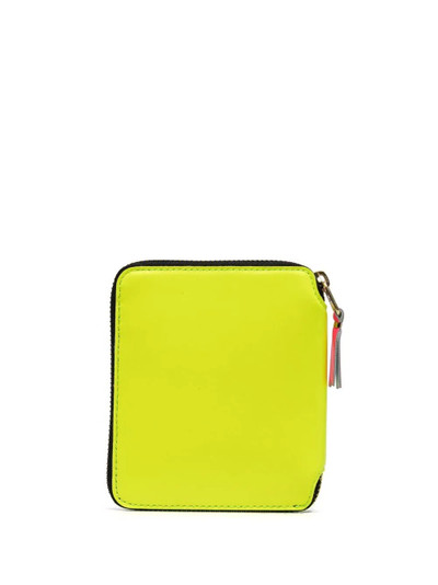 Comme Des Garçons Super Fluo zip-around wallet outlook