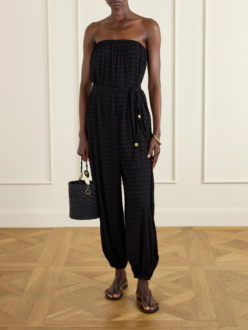 ERES Silk And Cotton-blend Jacquard Jumpsuit outlook