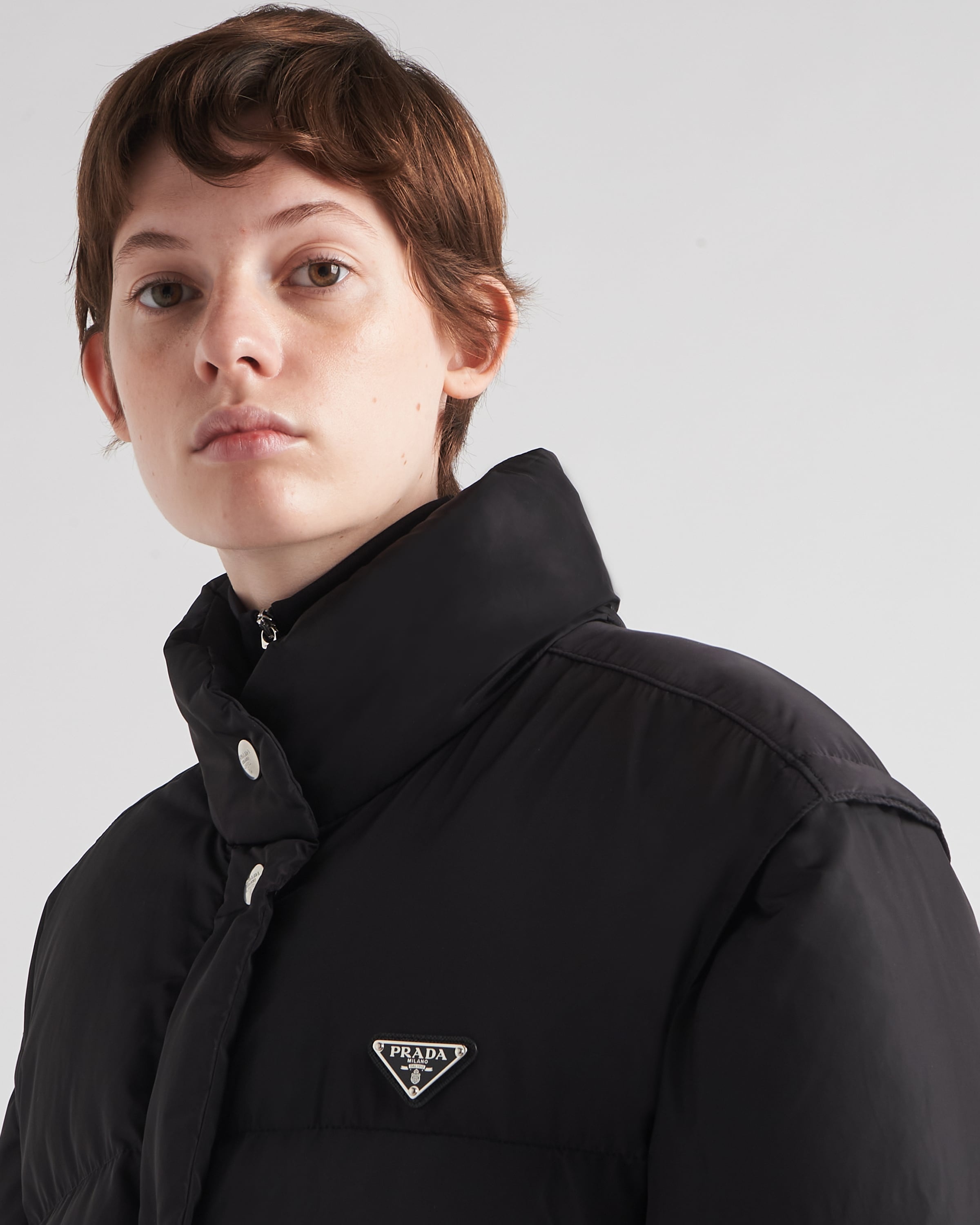 Re-Nylon down coat - 3