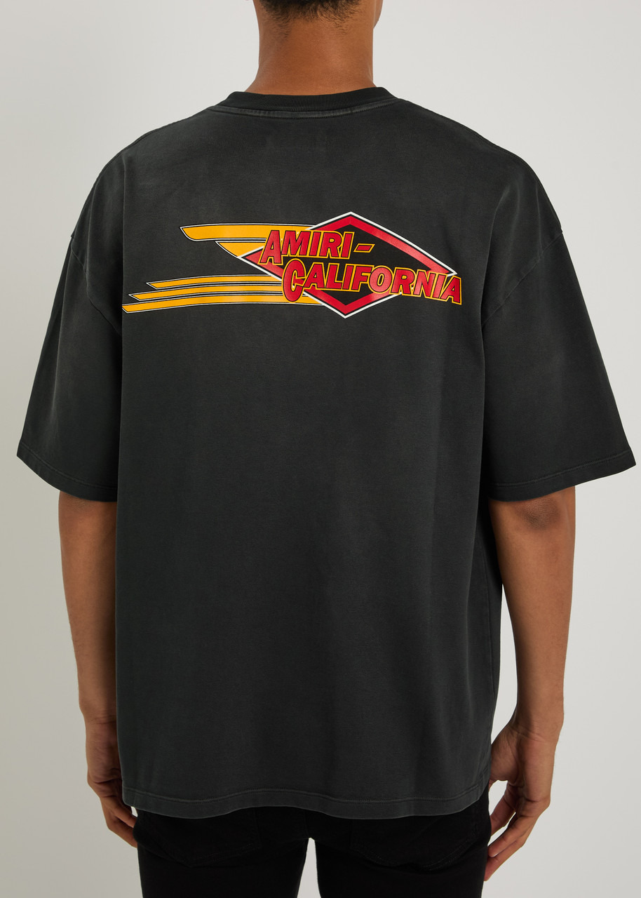 Amiri Eagle Printed Cotton T-shirt - 2