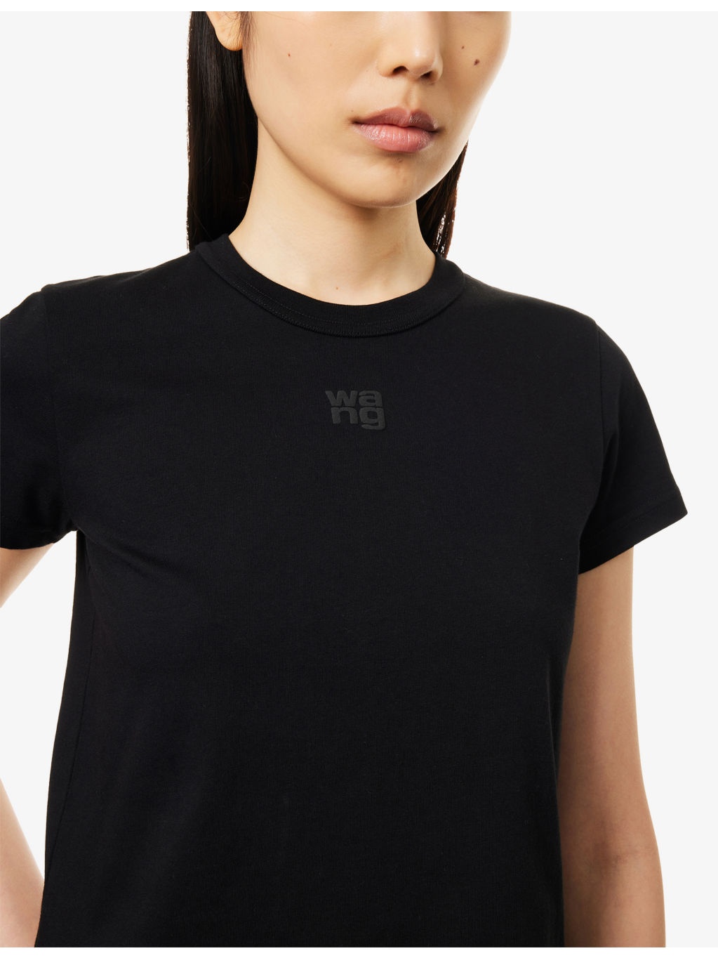 Essential puff-logo relaxed-fit cotton-jersey shrunk T-shirt - 5