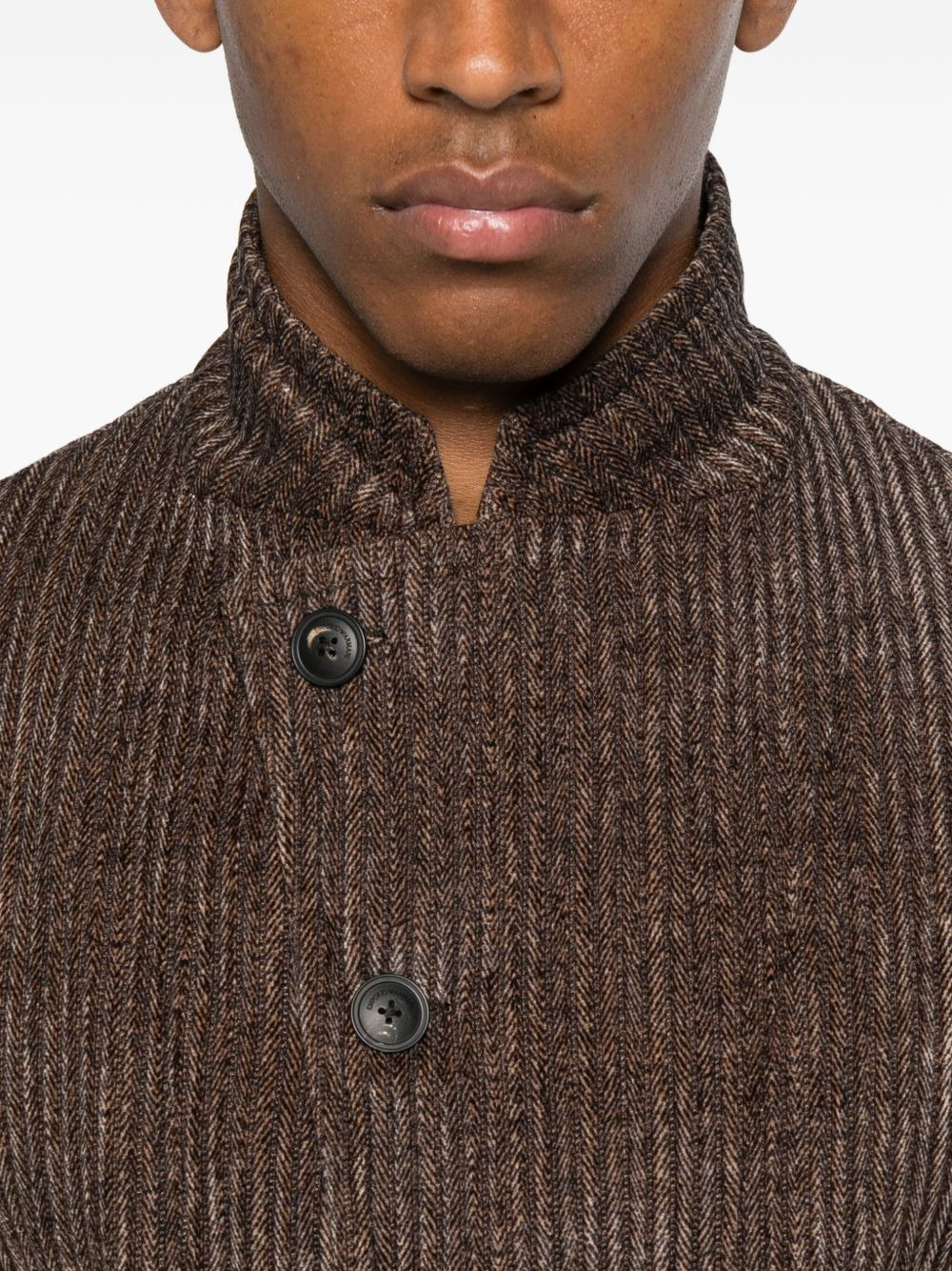 Single-Breasted Blazer Jacket - 4