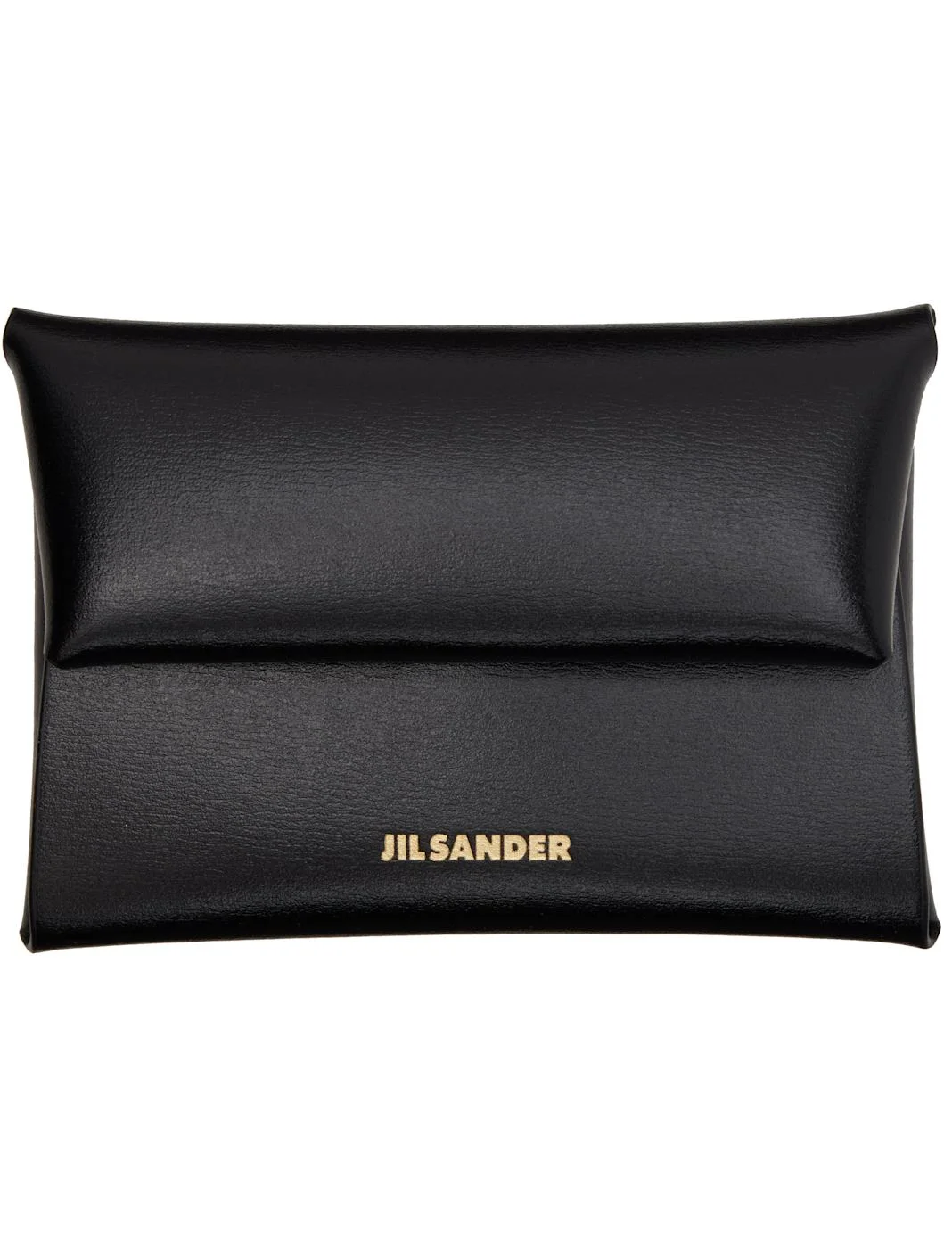 Black Folded Coin Pouch - 1