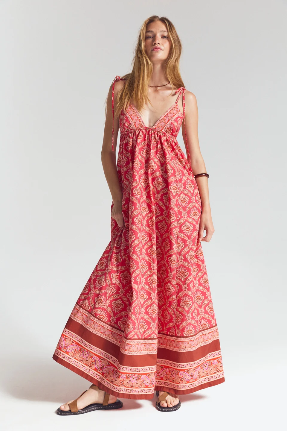 Sorrento Stroll Printed Maxi Dress - 1