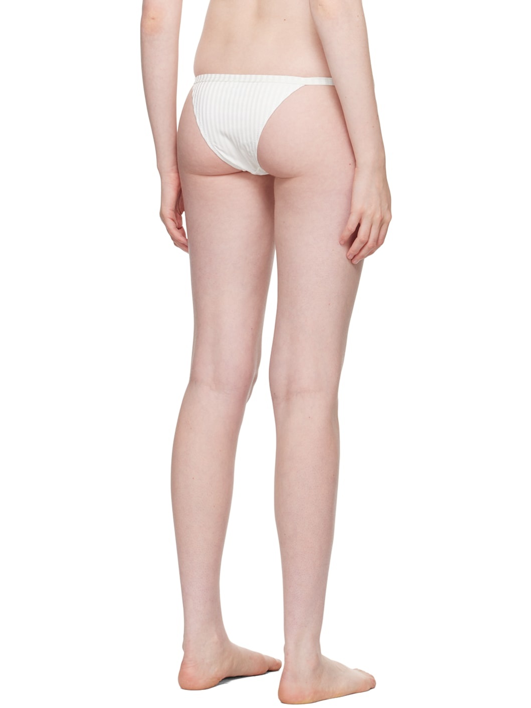 White Nina Bikini Bottom - 3