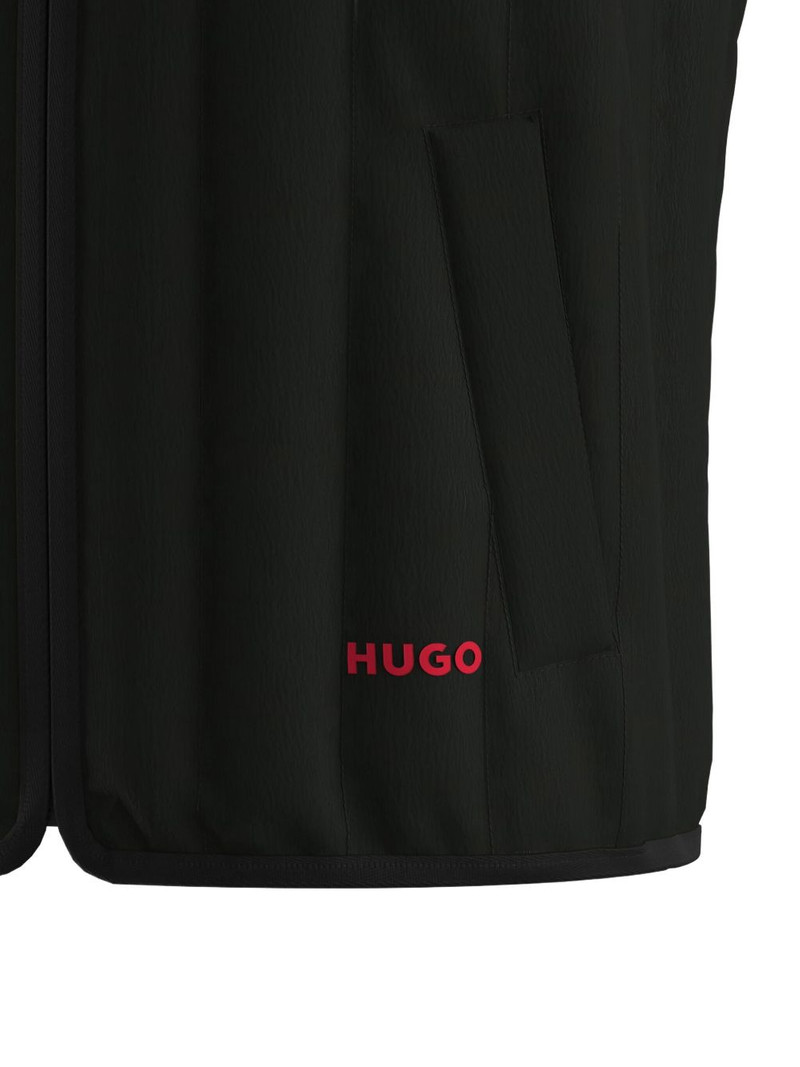 HUGO zip-up gilet outlook