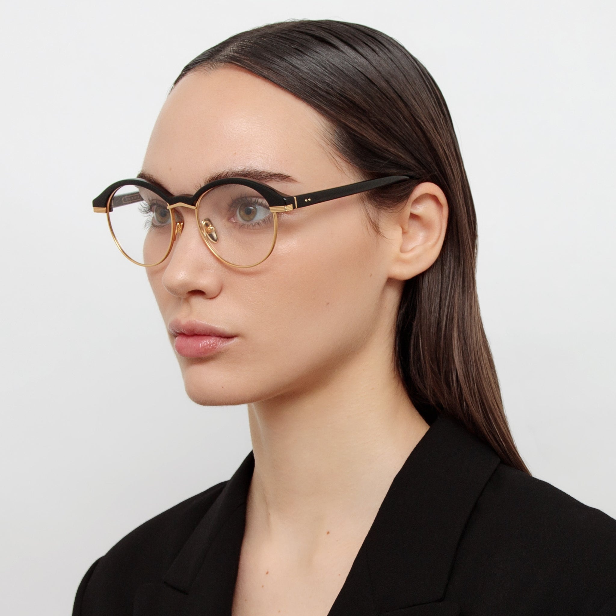 KEEN OVAL OPTICAL FRAME IN BLACK - 2