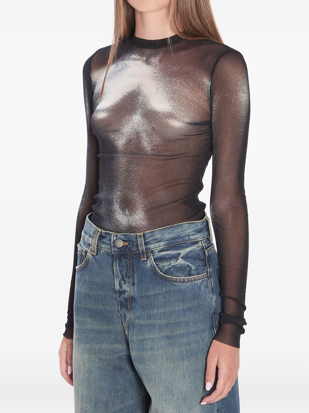 Body Dust long-sleeve top - 4