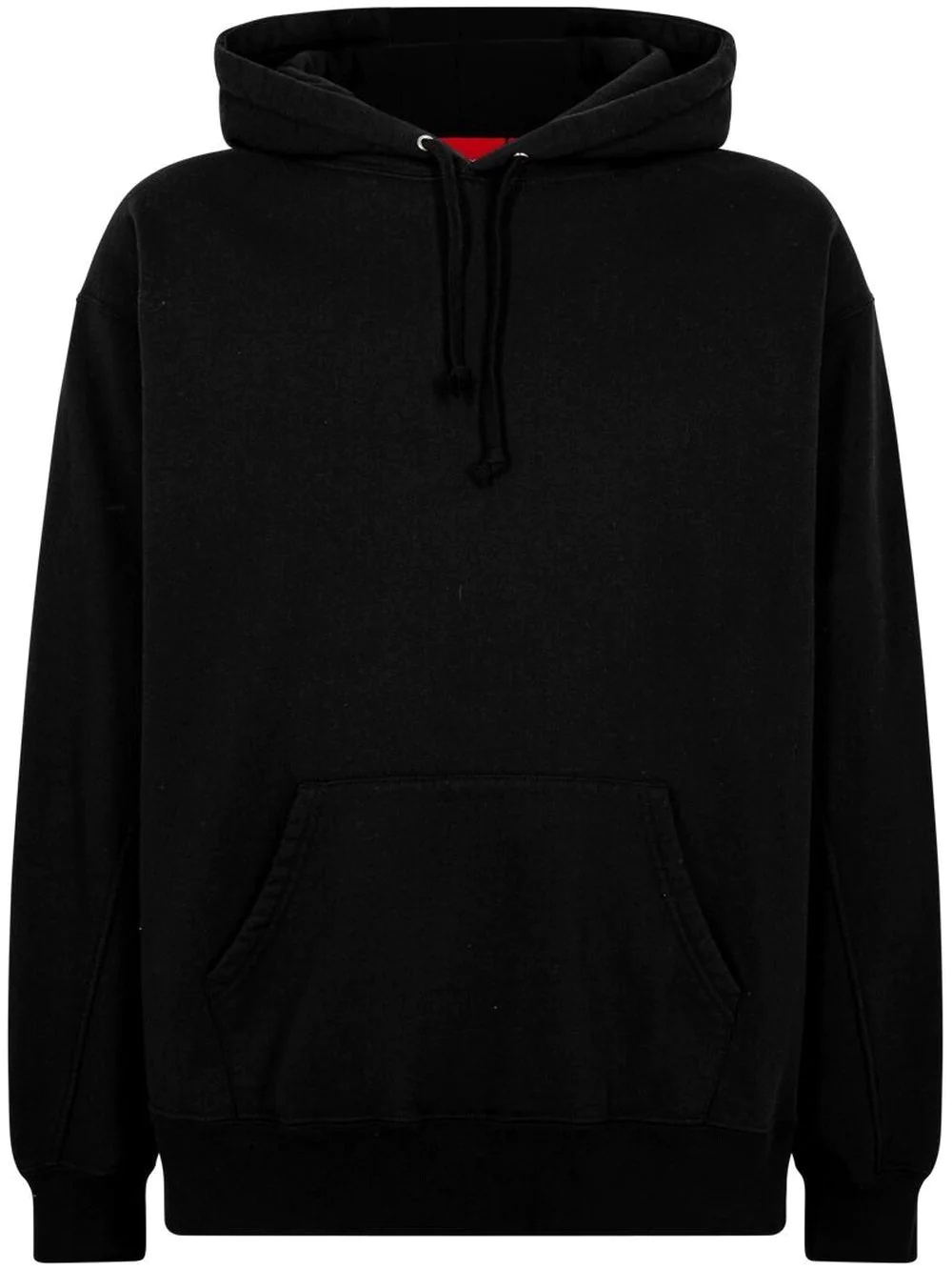 cropped panels hoodie - 1