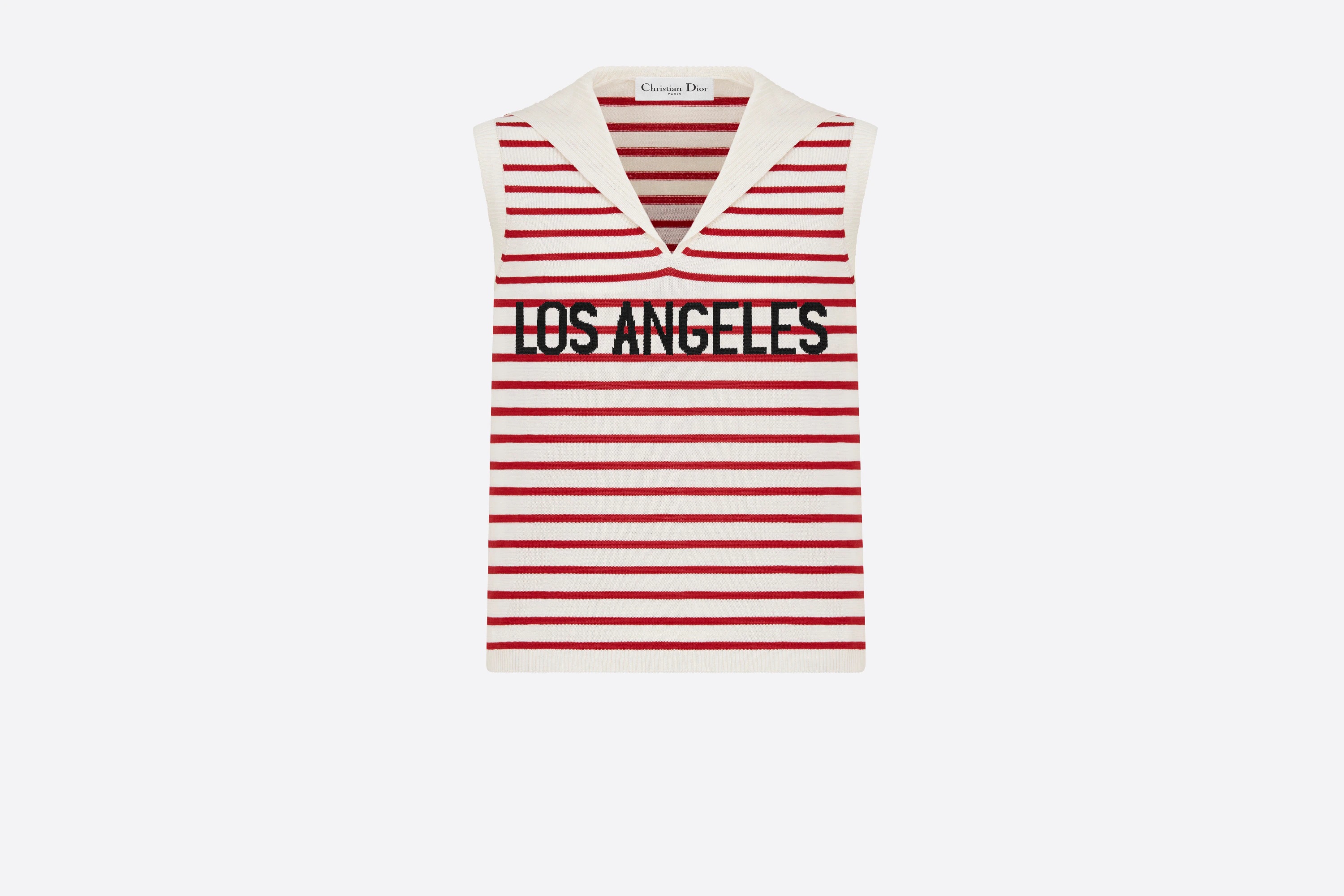 Dioriviera 'LOS ANGELES' Sleeveless Sweater - 1