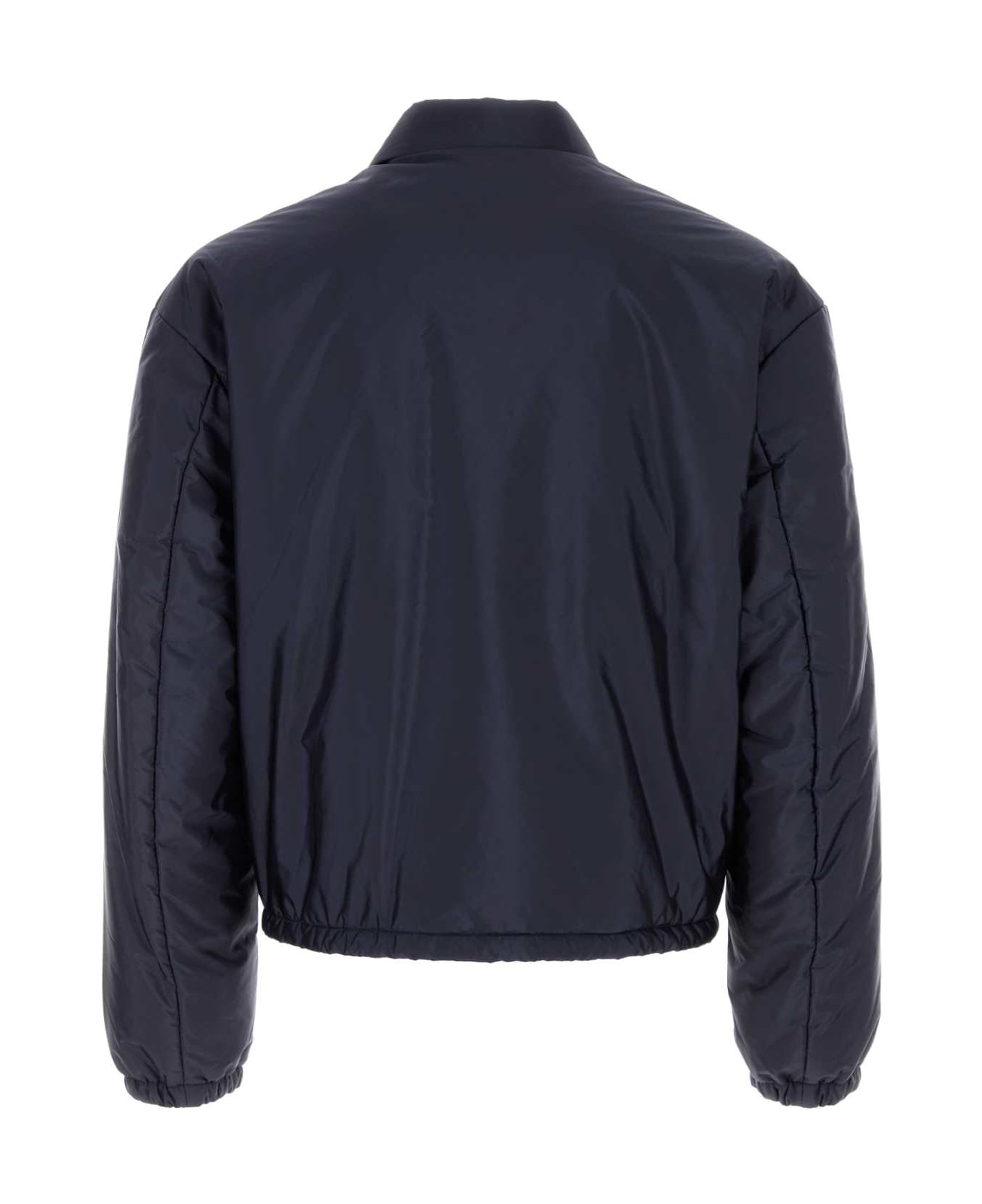 Navy Blue Re-nylon Padded Jacket - 2