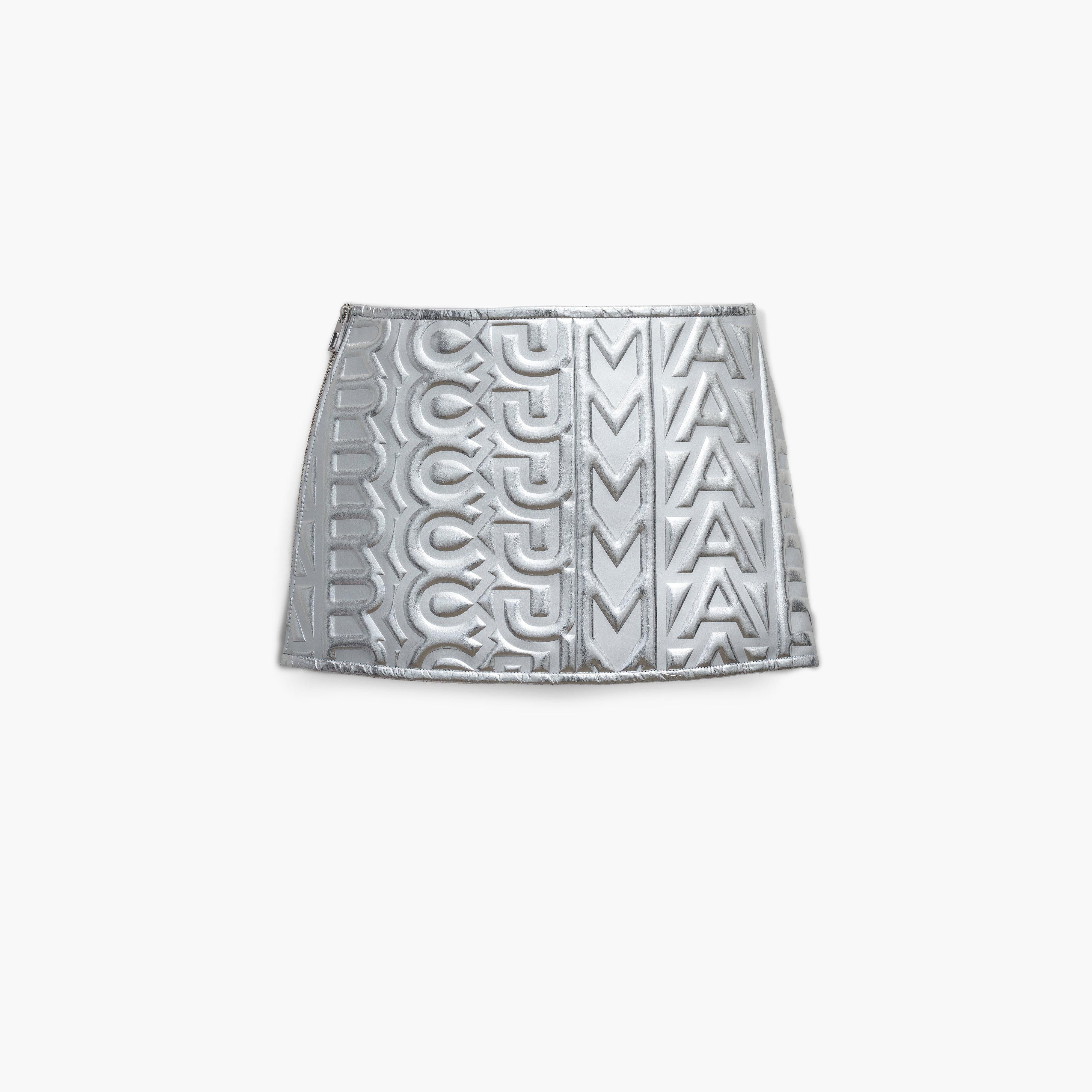 THE PUFFY LEATHER MINI SKIRT - 5