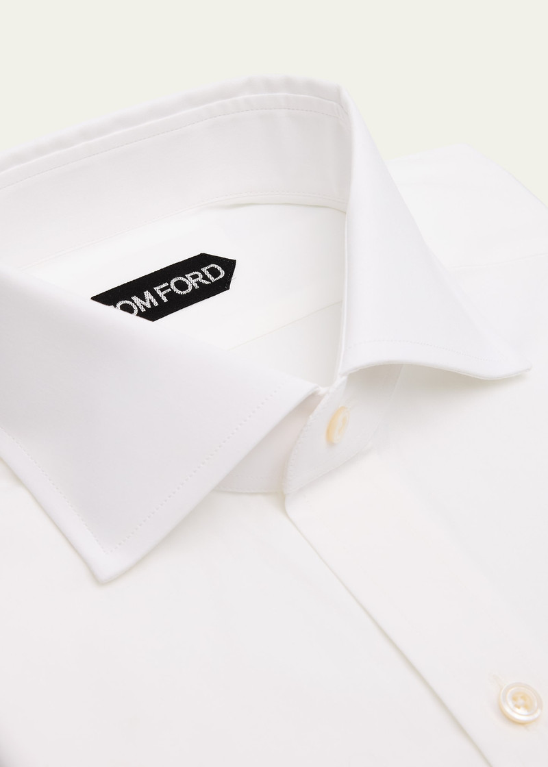 TOM FORD Men's Cotton Slim-Fit Dress Shirt outlook