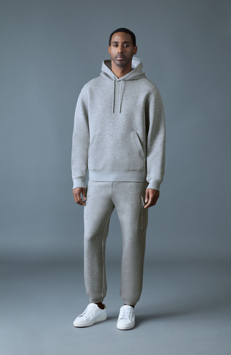 MACKAGE KRYSTIAN Double-face Jersey hoodie outlook