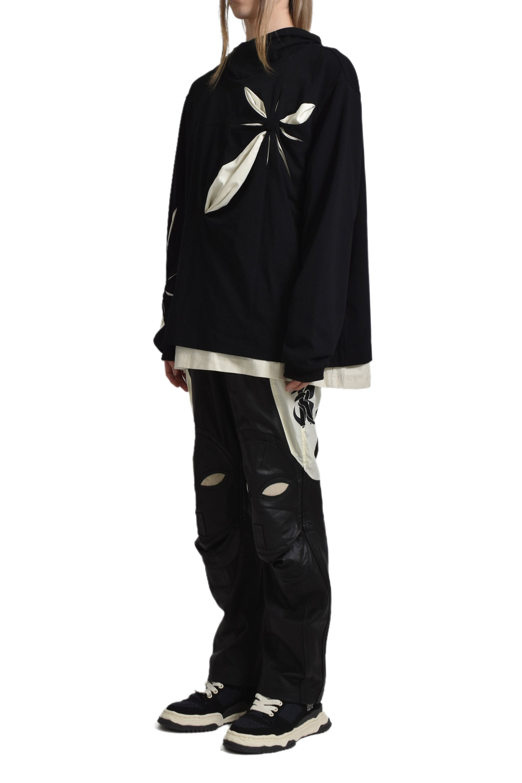 RIDER LEATHER PANTS / BLK - 4