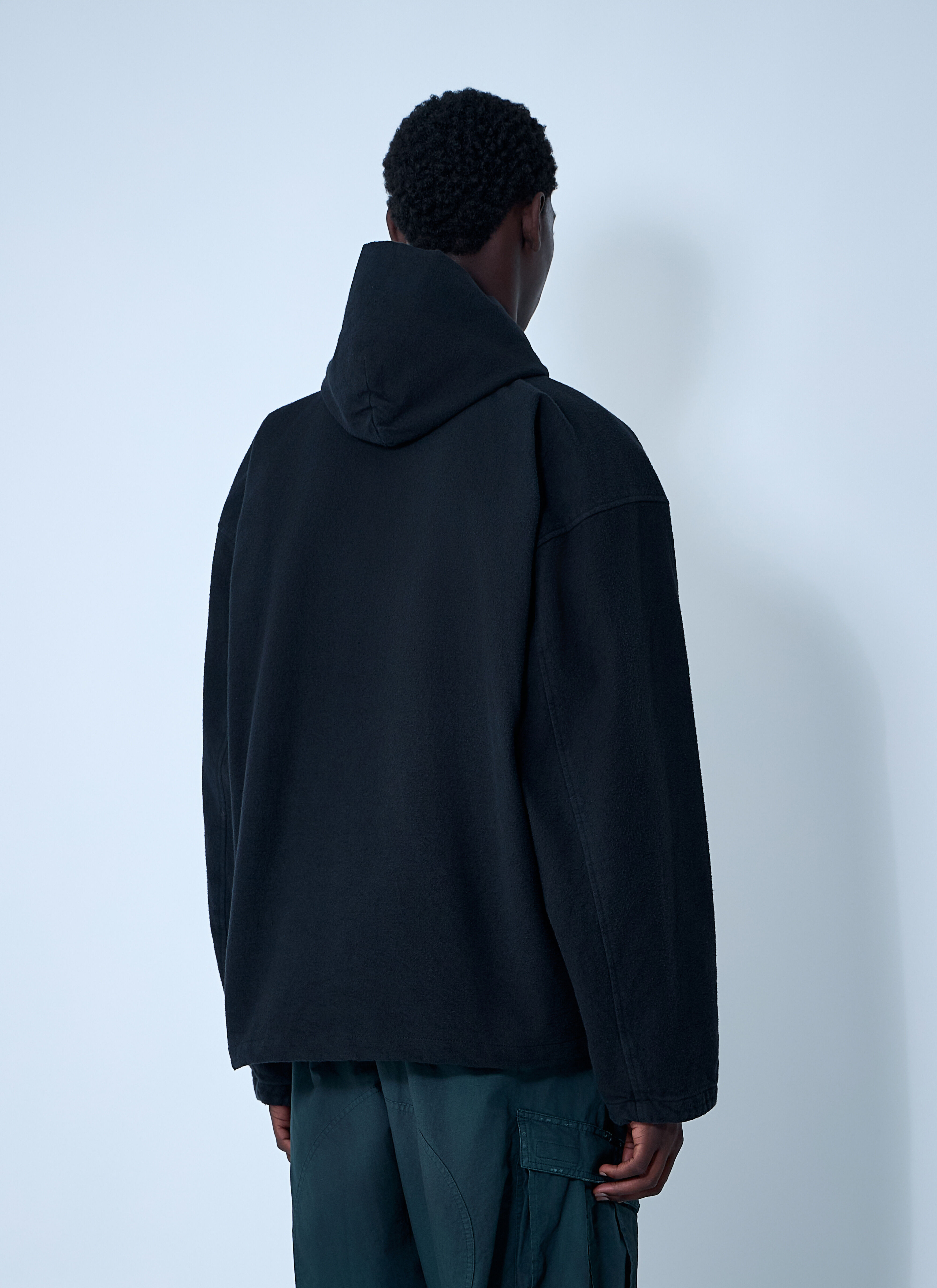 Logo Motif Zip-Up Jacket - 4