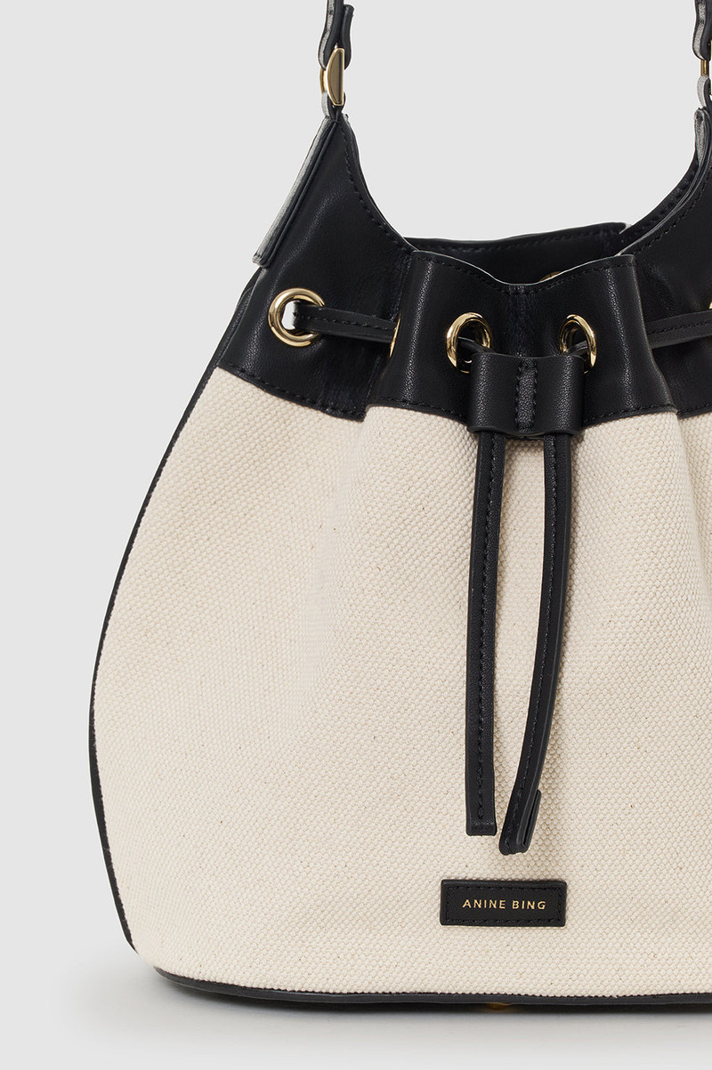 Mini Alana Bucket Bag - Natural 5