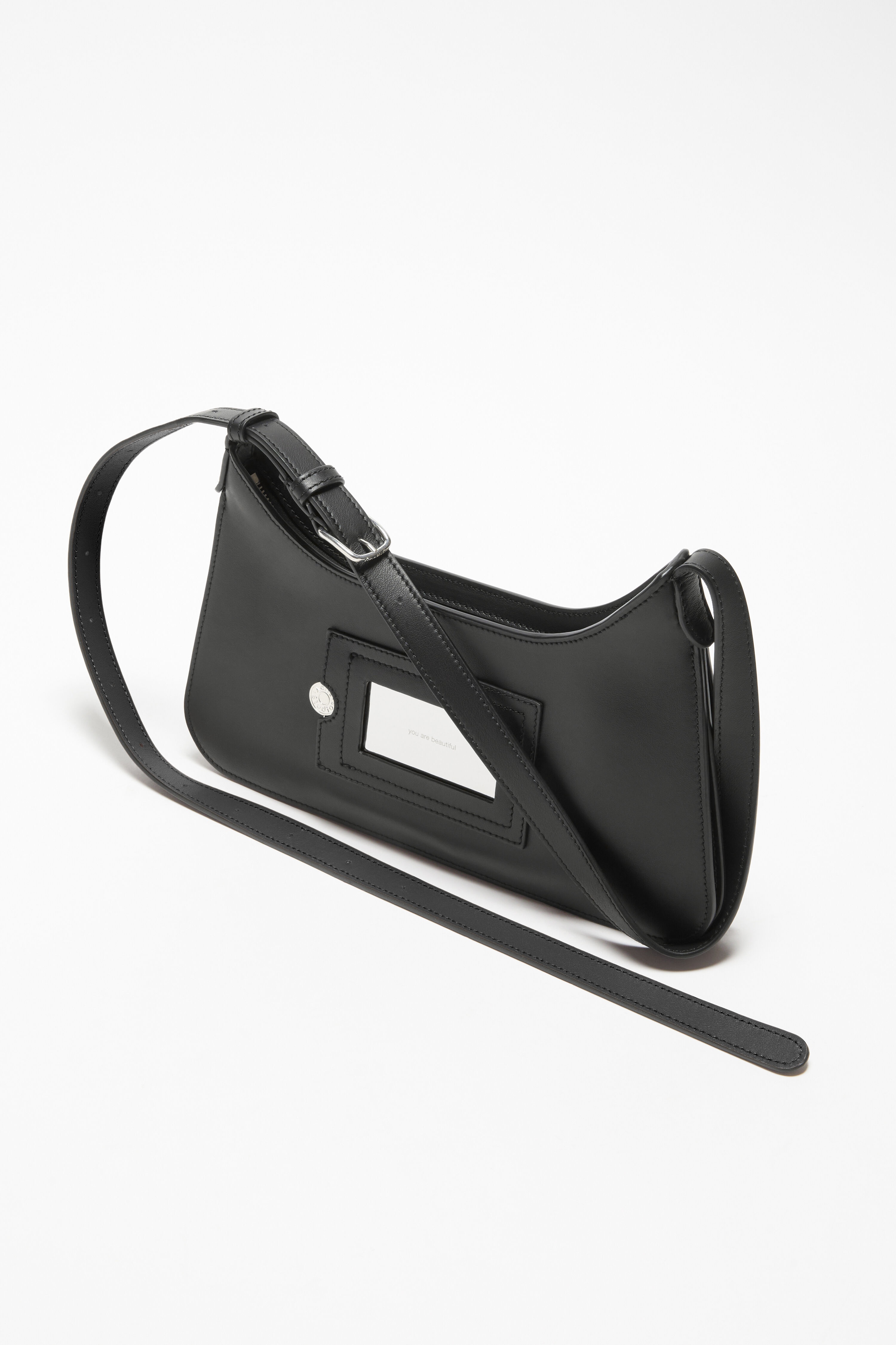Platt mini shoulder bag - Black - 3