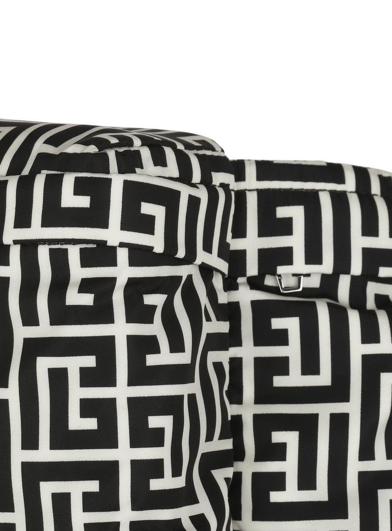 Maxi monogram nylon belt bag 7