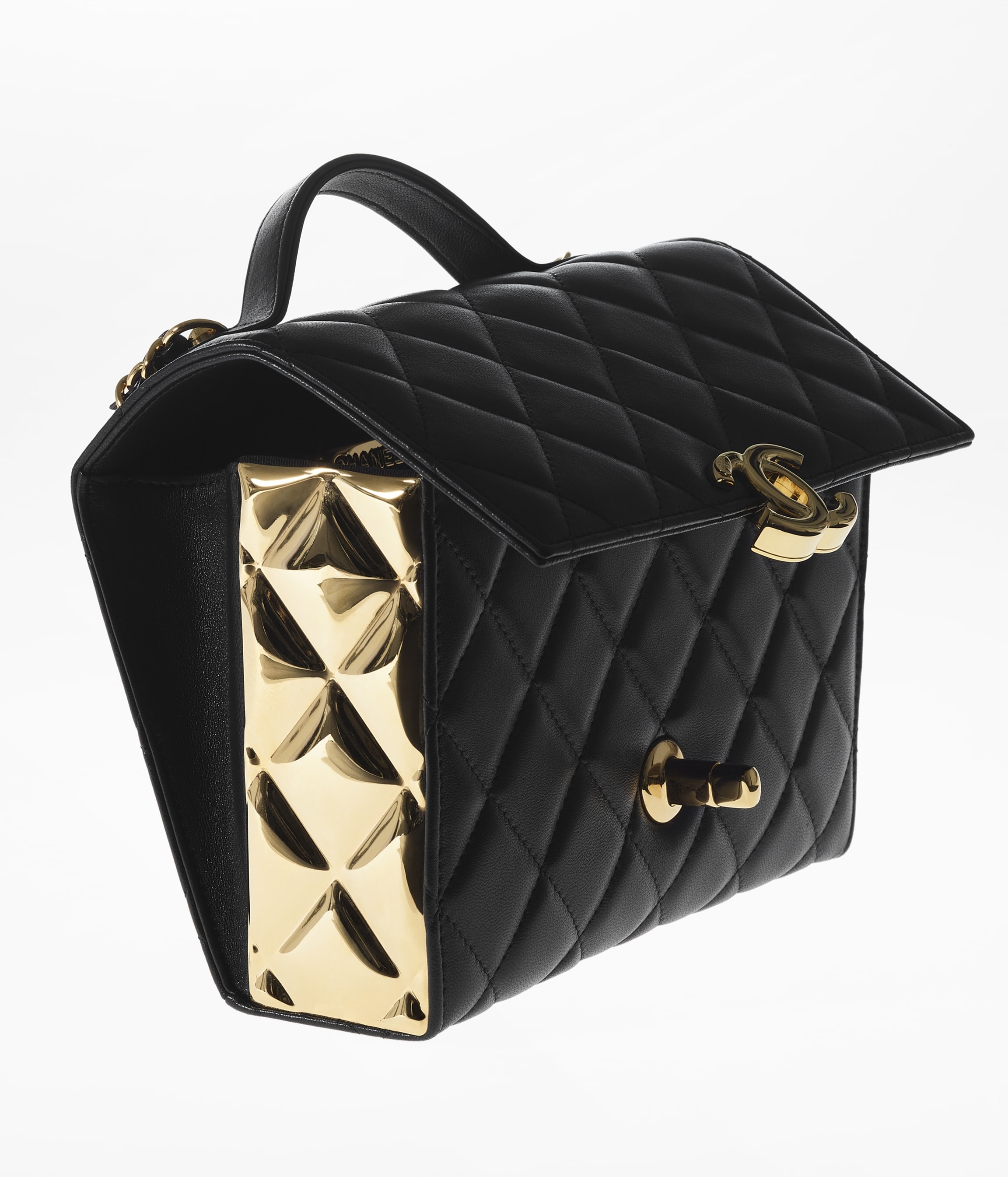 Mini Flap Bag with Handle - 3