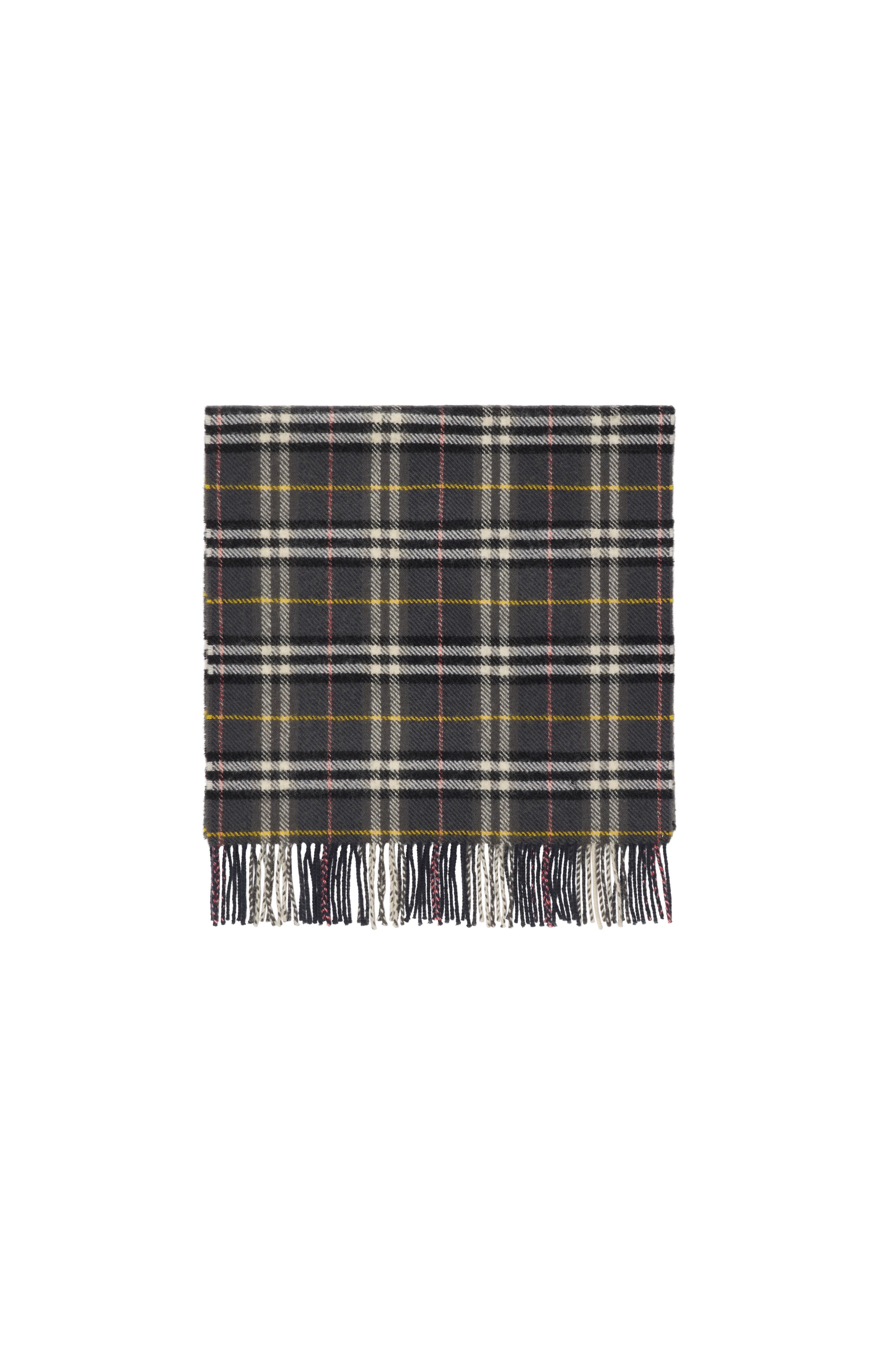 burberry Check British Wool Scarf in Navy at Nordstrom - 2