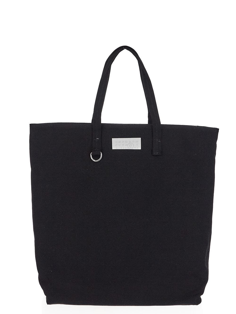 MM6 Maison Margiela Large Canvas Shopping Bag | oluxury